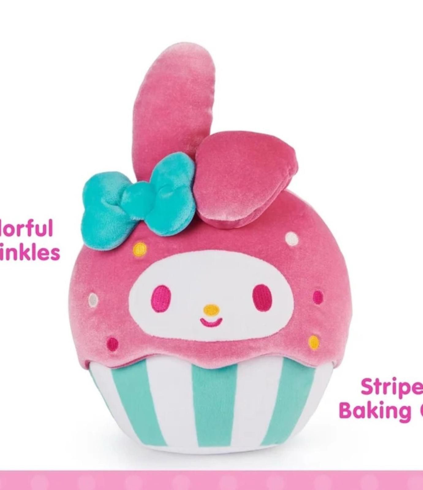 Designer My Melody 9” Stuffed Plush Cupcake BNWT Size ONE SIZE - 1 Thumbnail