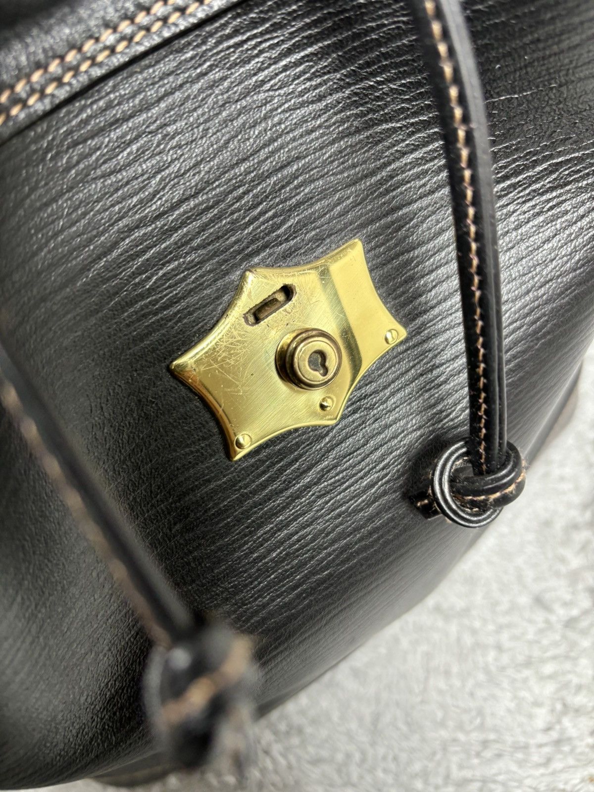 Porsche Design Vintage Porshe Handmade Germany Bucket Leather Bag Size ONE SIZE - 10 Thumbnail