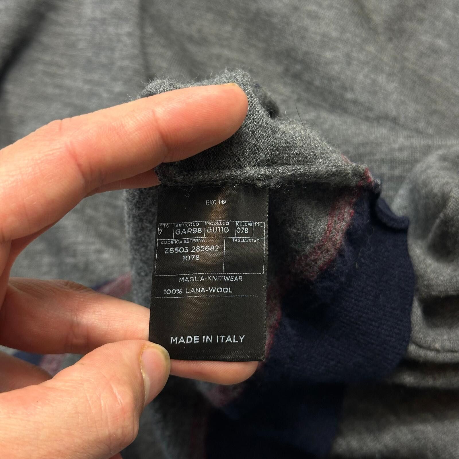 Gucci Gucci by Tom Ford 00’s Embroidered Logo Light Wool Knit - S Size US S / EU 44-46 / 1 - 6 Thumbnail