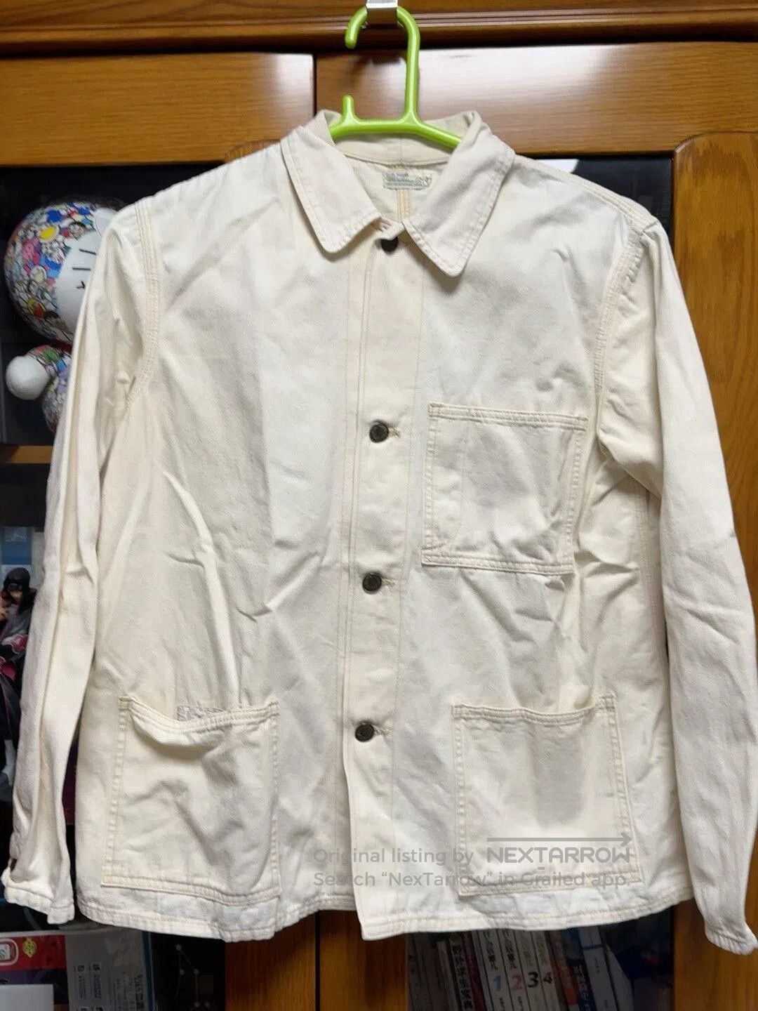 Warehouse Warehouse Utility Jacket in Beige Color. Size US M / EU 48-50 / 2 - 1 Thumbnail
