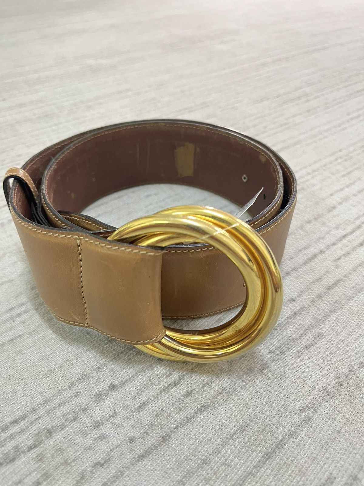 Salvatore Ferragamo Vintage 80s Salvatore ferragamo leather belt Size ONE SIZE - 1 Thumbnail