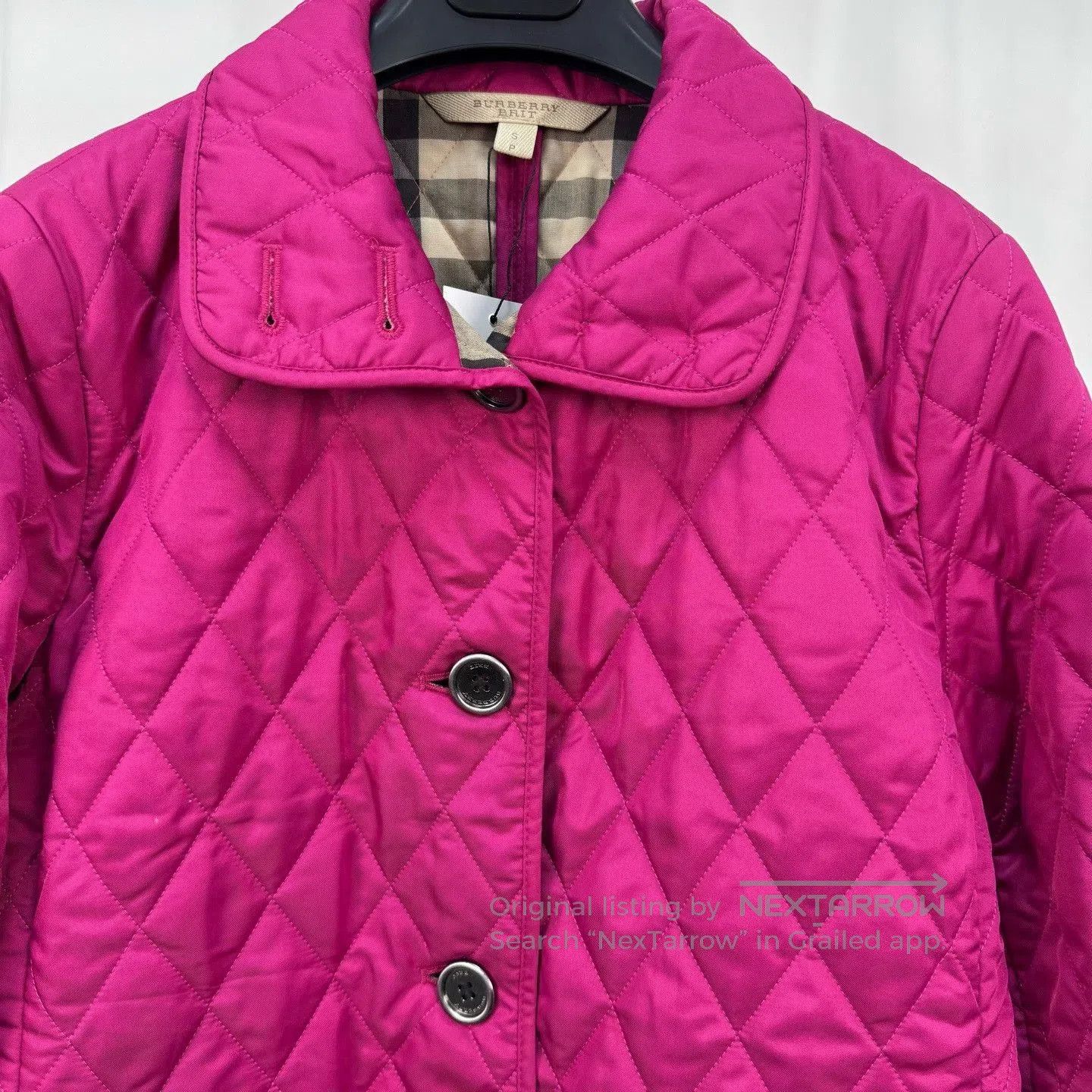 Burberry Burberry Diamond Quilted Padded Coat. Size S / US 4 / IT 40 - 3 Thumbnail