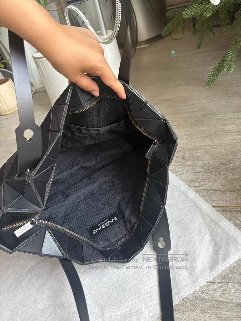 Issey Miyake Issey Miyake Rock Style Bag, Black Size ONE SIZE - 5 Thumbnail
