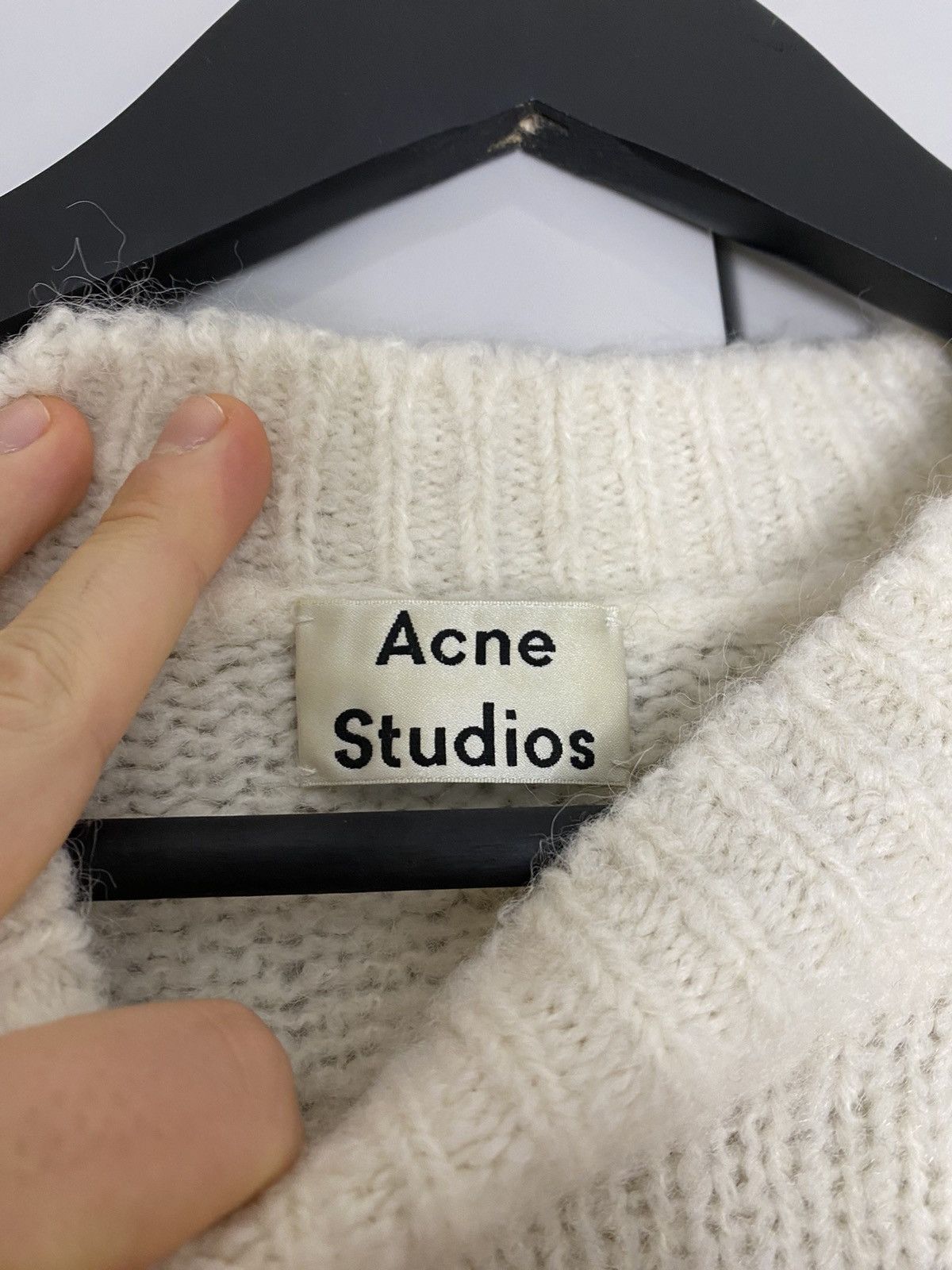 Acne Studios Acne Studios Kazia oversized striped alpaca sweater knitwear Size US M / EU 48-50 / 2 - 3 Thumbnail