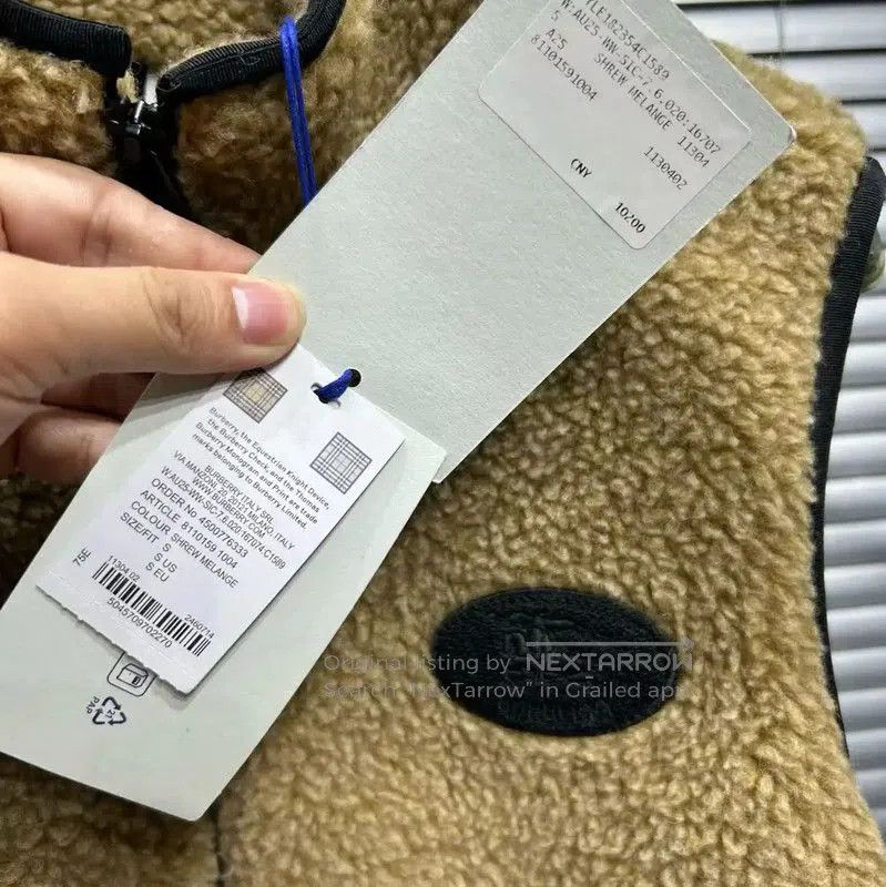Burberry Burberry Women's Brown Polyester Short Cotton Jacket. Size S / US 4 / IT 40 - 3 Thumbnail