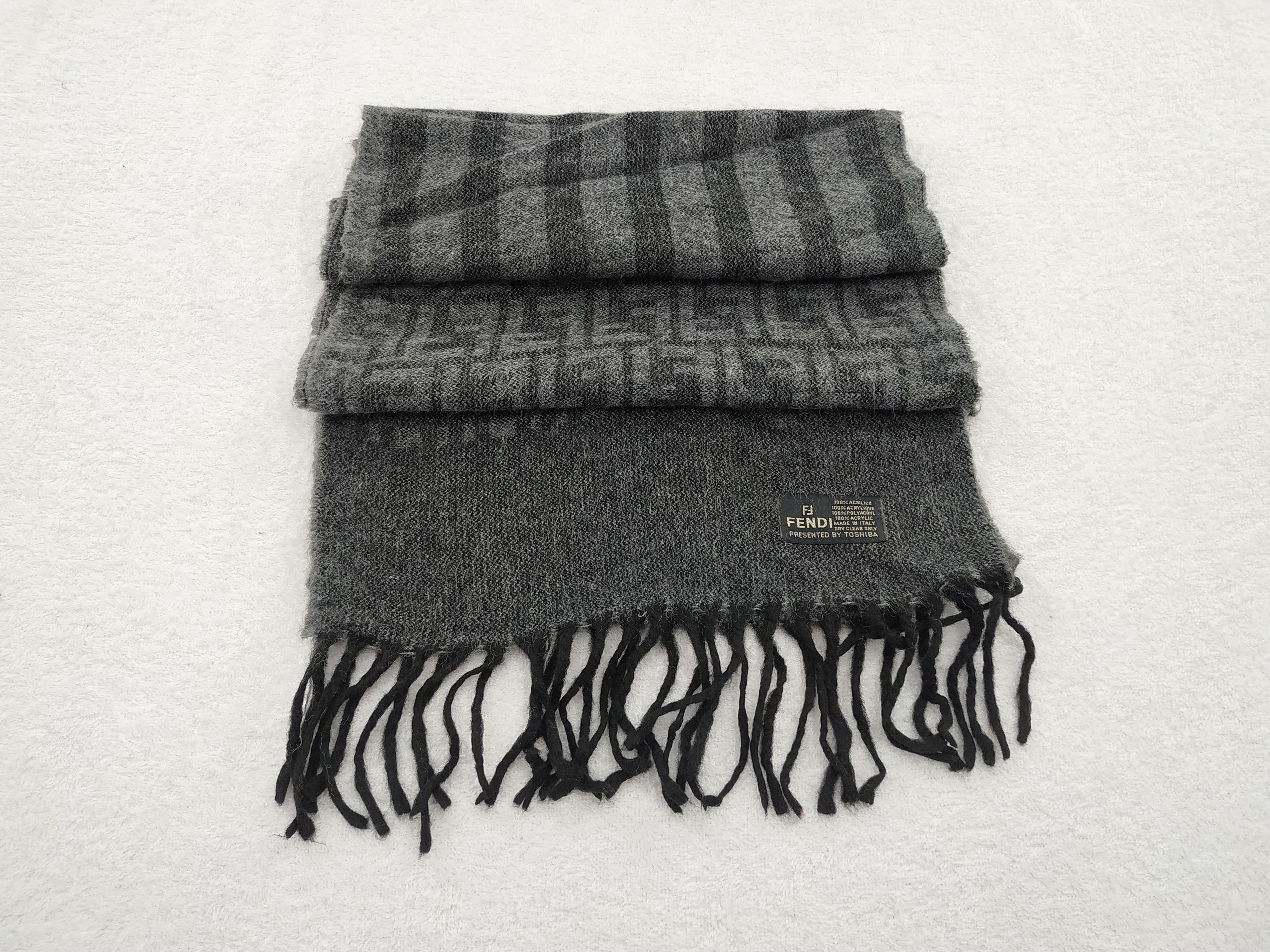 Fendi Vintage Fendi Scarf / Muffler / Neckwear MF012 Size ONE SIZE - 2 Thumbnail