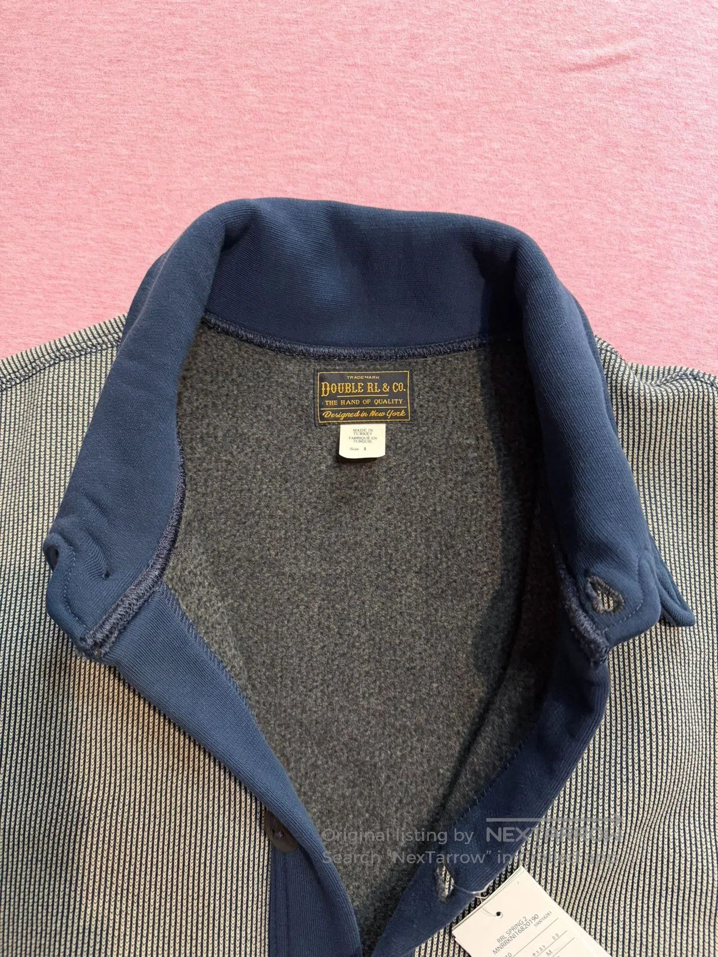RRL Ralph Lauren RRL New Classic Collar Knit Cardigan. Size US M / EU 48-50 / 2 - 6 Thumbnail