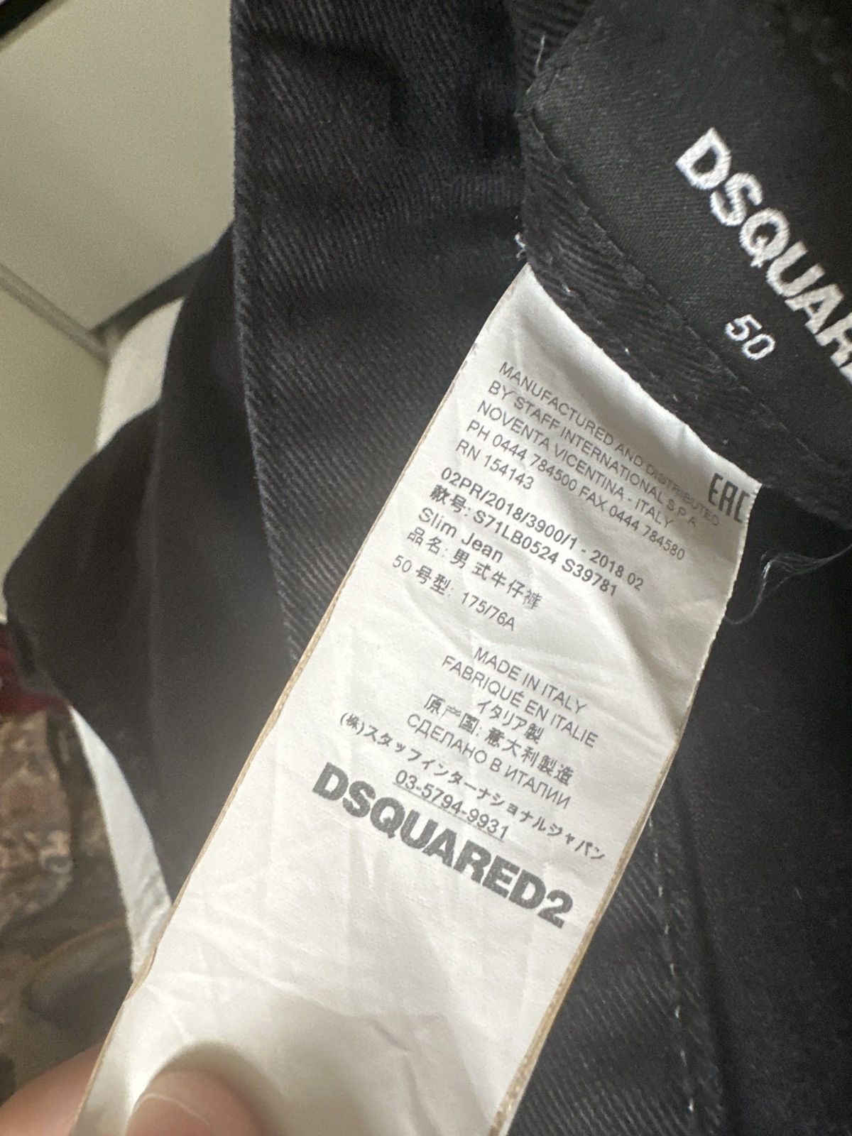 Dsquared2 Black dsq2 jeans Size US 44 / EU 60 - 8 Thumbnail