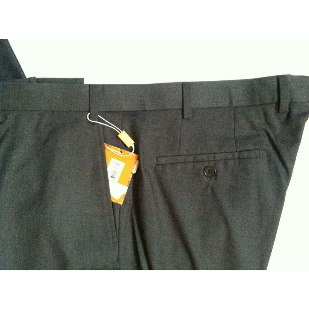 Tallia TALLIA MENS NEW 65%POLYESTER 35%RAYON DRESS PANTS SIZE:38/32 Size 38L - 2 Thumbnail