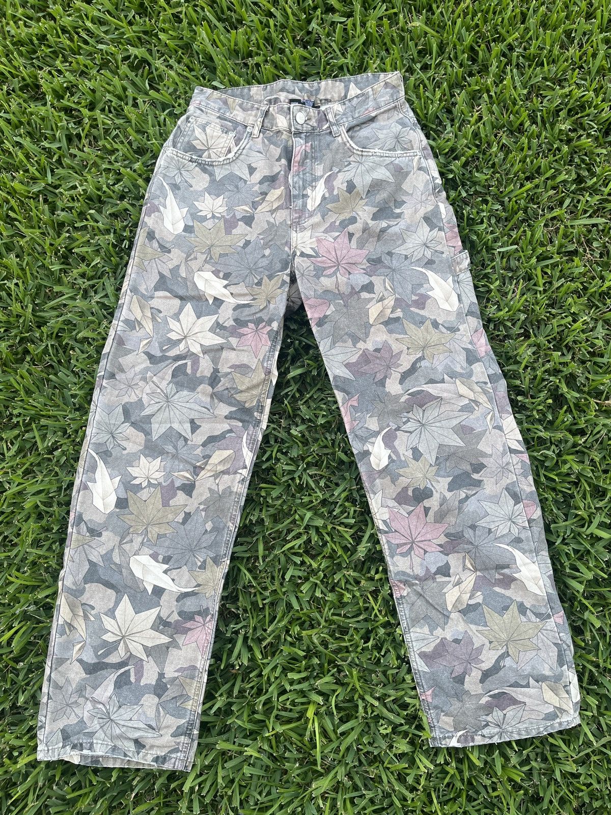 Japanese Brand × Vintage Japanese origami camo baggy pants‼️ Size US 30 / EU 46 - 2 Thumbnail