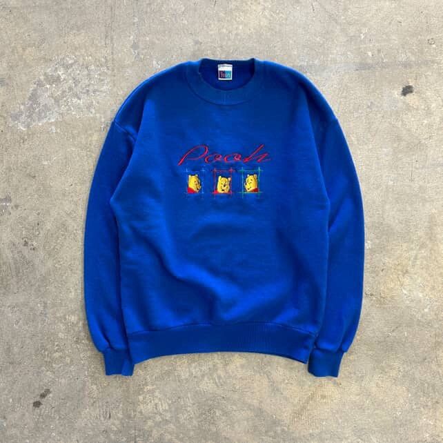 Disney × Mickey Mouse × Vintage Vintage Winnie the Pooh Sweatshirt Size US L / EU 52-54 / 3 - 1 Thumbnail