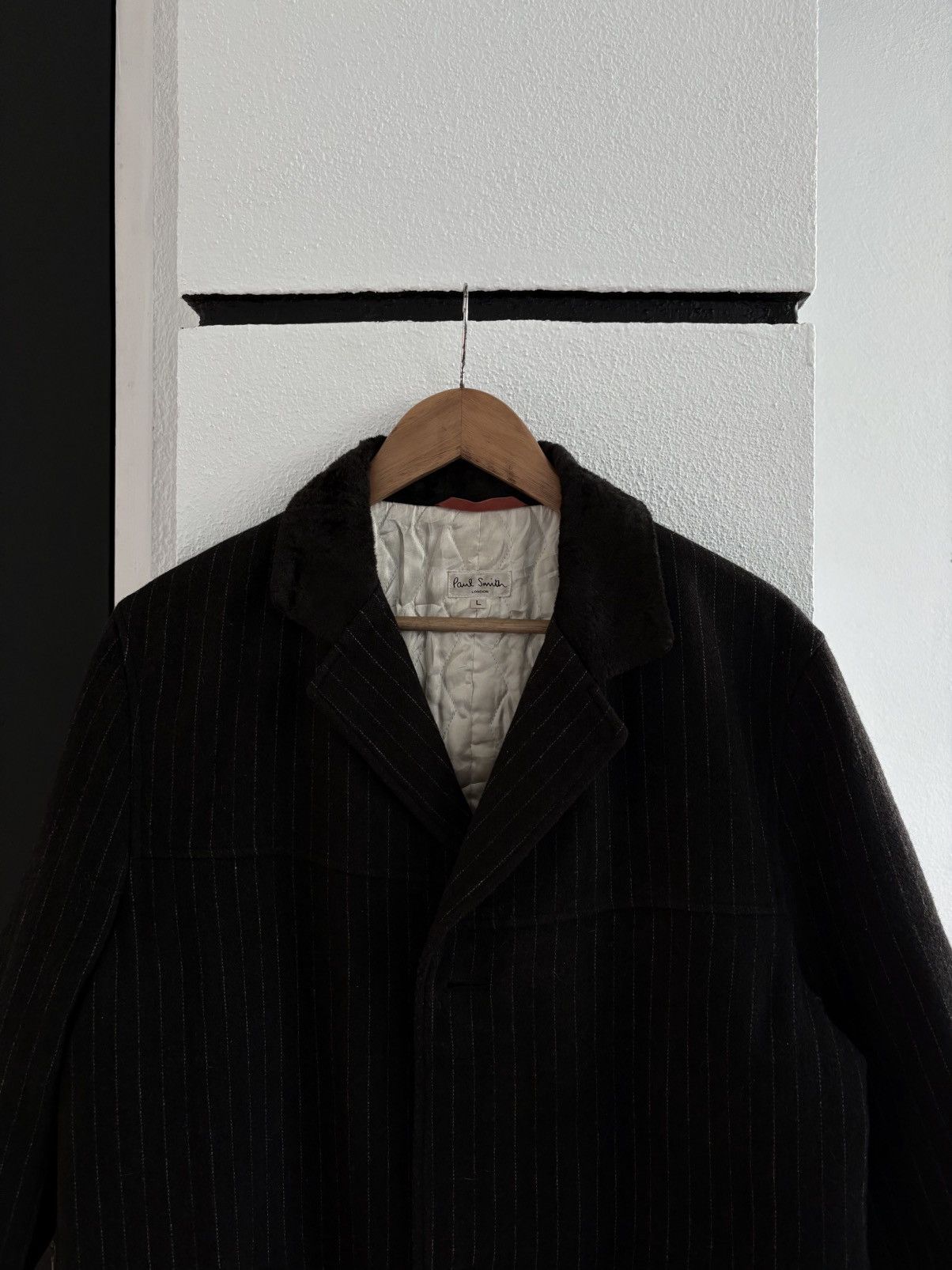 Paul Smith Paul Smith Stripped Wool Blazer Jacket Size US L / EU 52-54 / 3 - 3 Thumbnail