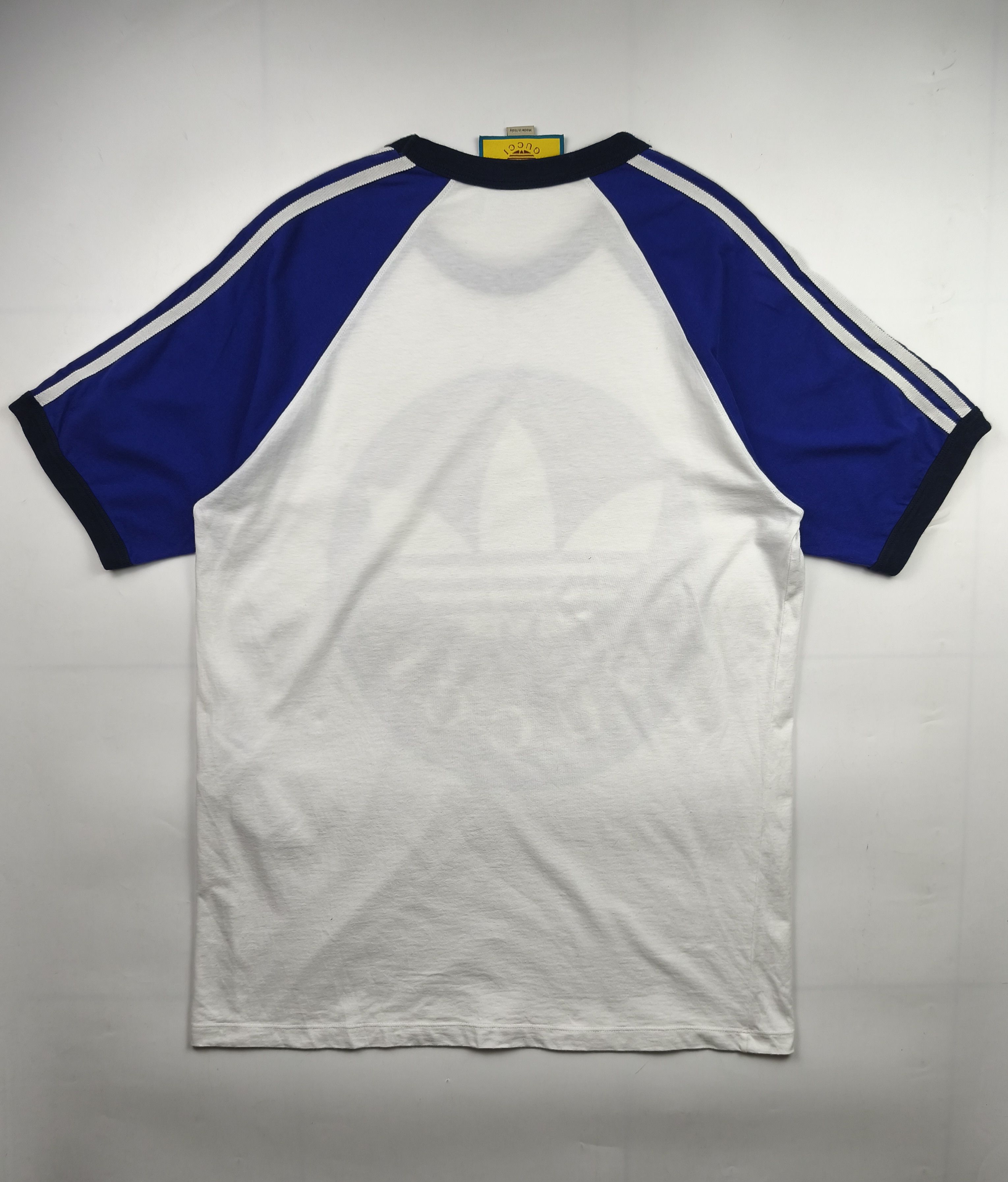 Adidas × Gucci Gucci x Adidas cotton jersey t-shirt Size US M / EU 48-50 / 2 - 2 Thumbnail