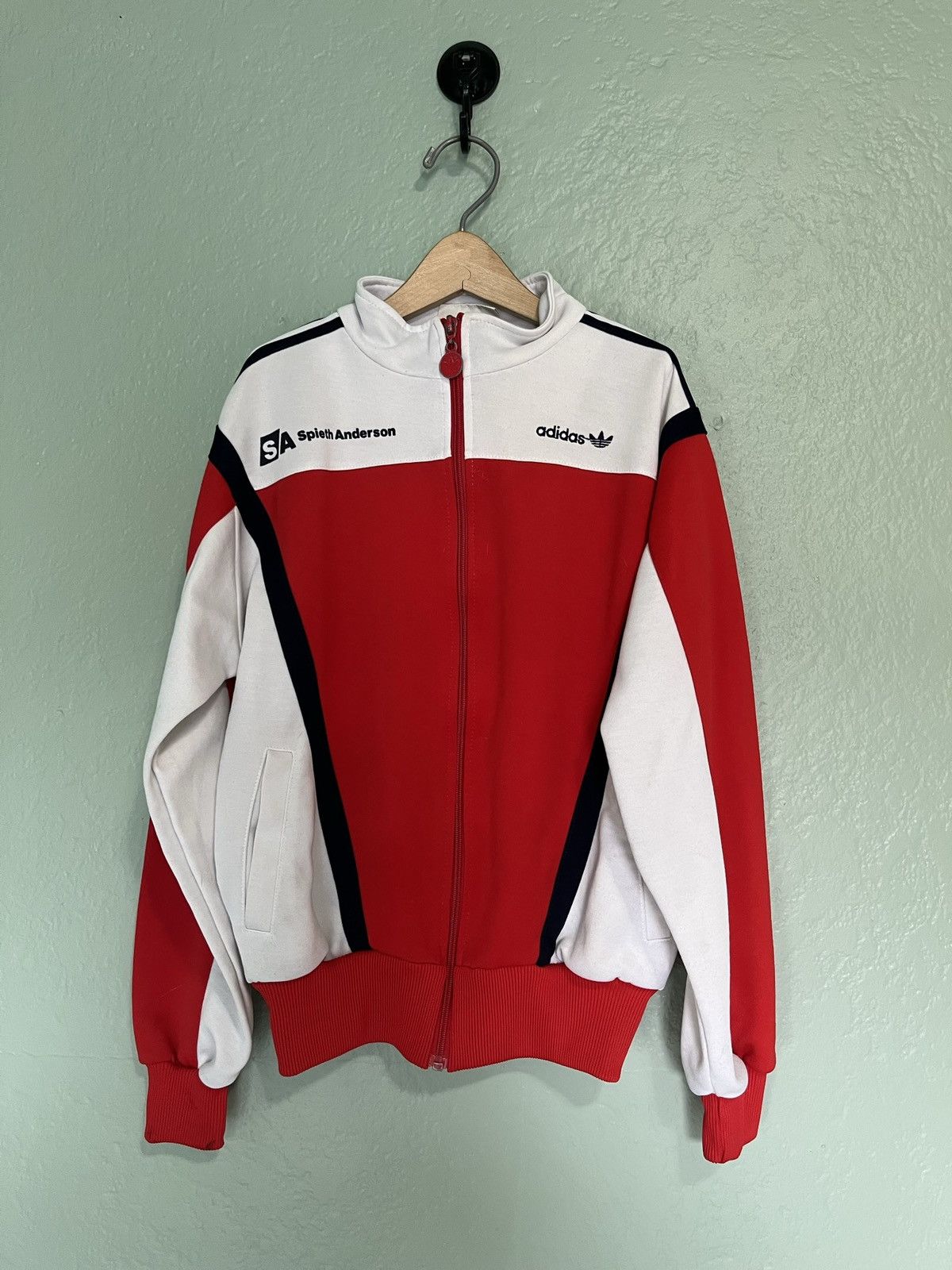 Adidas × Vintage Vintage 80s Adidas Track Jacket Size US XS / EU 42 / 0 - 1 Thumbnail