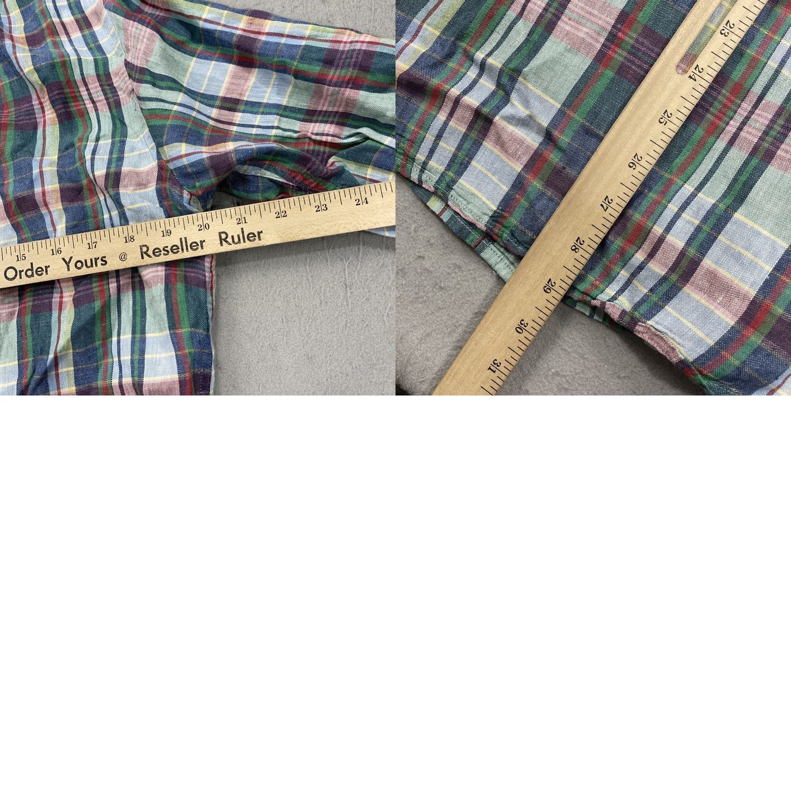 J.Crew J.CREW Shirt Mens Small Colorful 100% Irish Linen Baird McNutt Classic Button Size US S / EU 44-46 / 1 - 8 Thumbnail