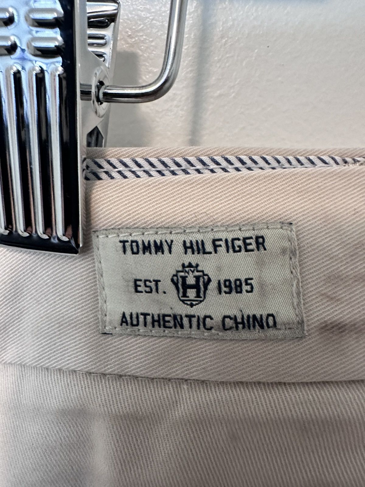Tommy Hilfiger Tommy Hilfiger men's pant - Beige Size US 33 - 3 Thumbnail