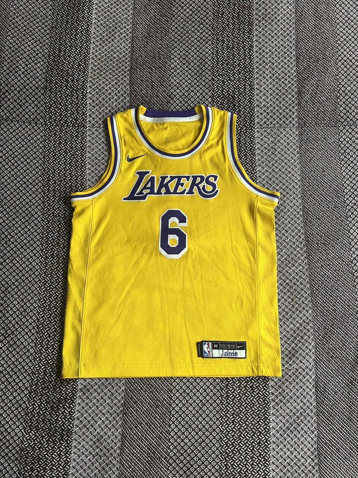 Nike Nike Lakers 6 James Women & Kids Jersey NBA 2021 Sportswear Size US XS / EU 42 / 0 - 1 Thumbnail