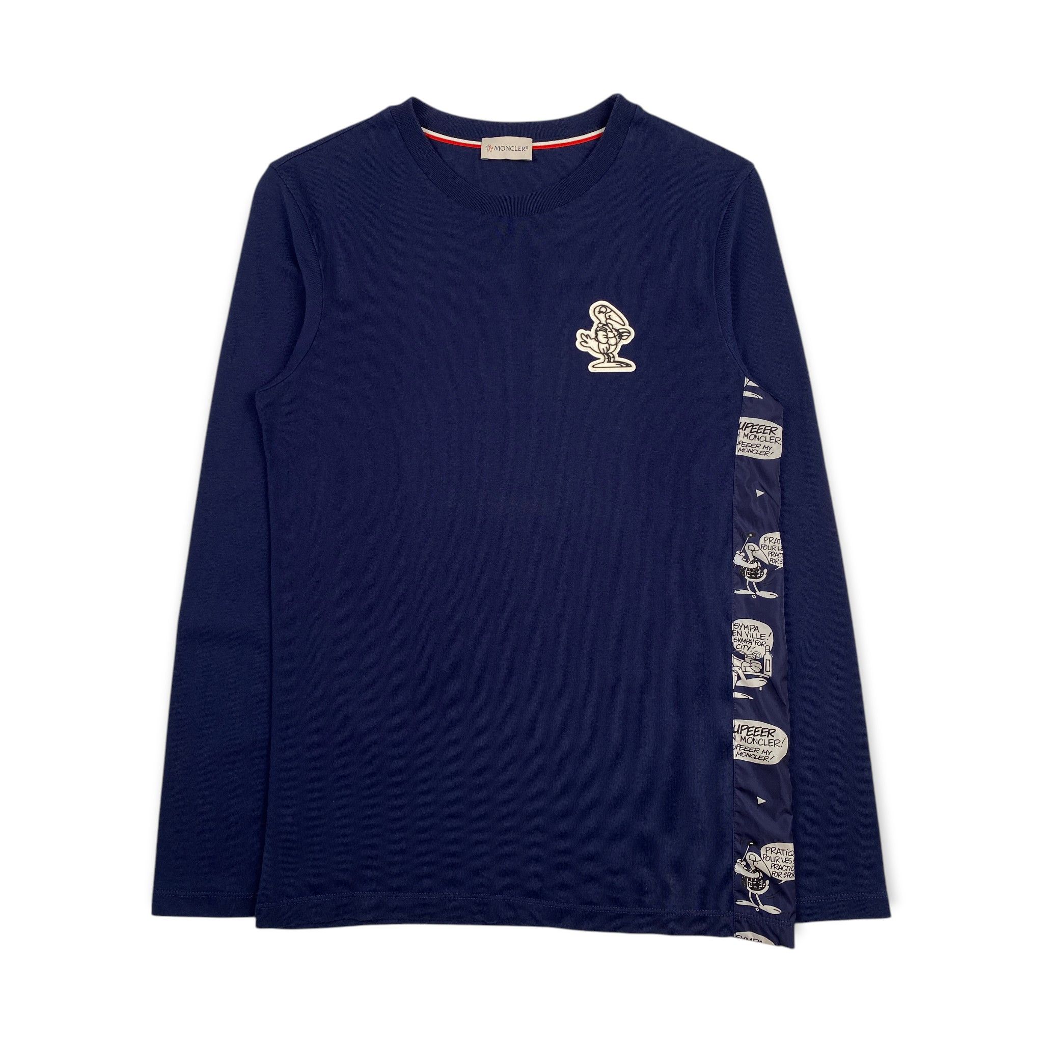 Moncler Cartoon Patch Comic Strip Long Sleeves T-Shirt Size M / US 6-8 / IT 42-44 - 1 Thumbnail