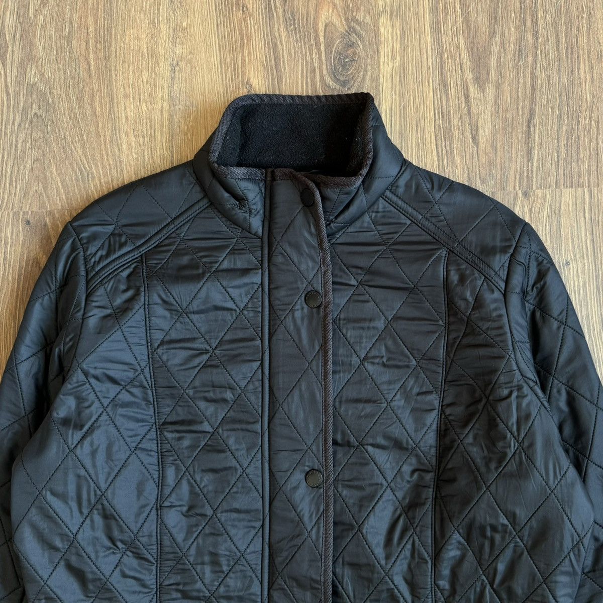 Barbour Barbour Cavalary Polarquilt Quilted Jacket Black Women’s Size L / US 10 / IT 46 - 2 Thumbnail