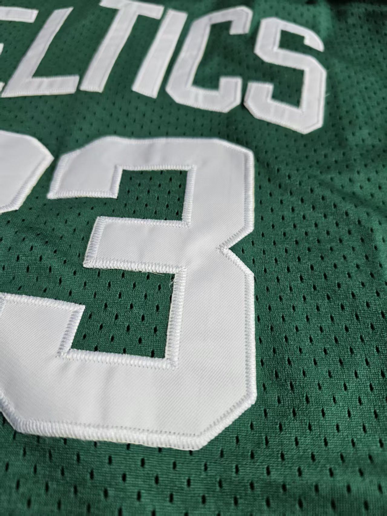 NBA #33 Larry Bird Jersey Boston Celtics 1985 86 Green Size US L / EU 52-54 / 3 - 5 Thumbnail