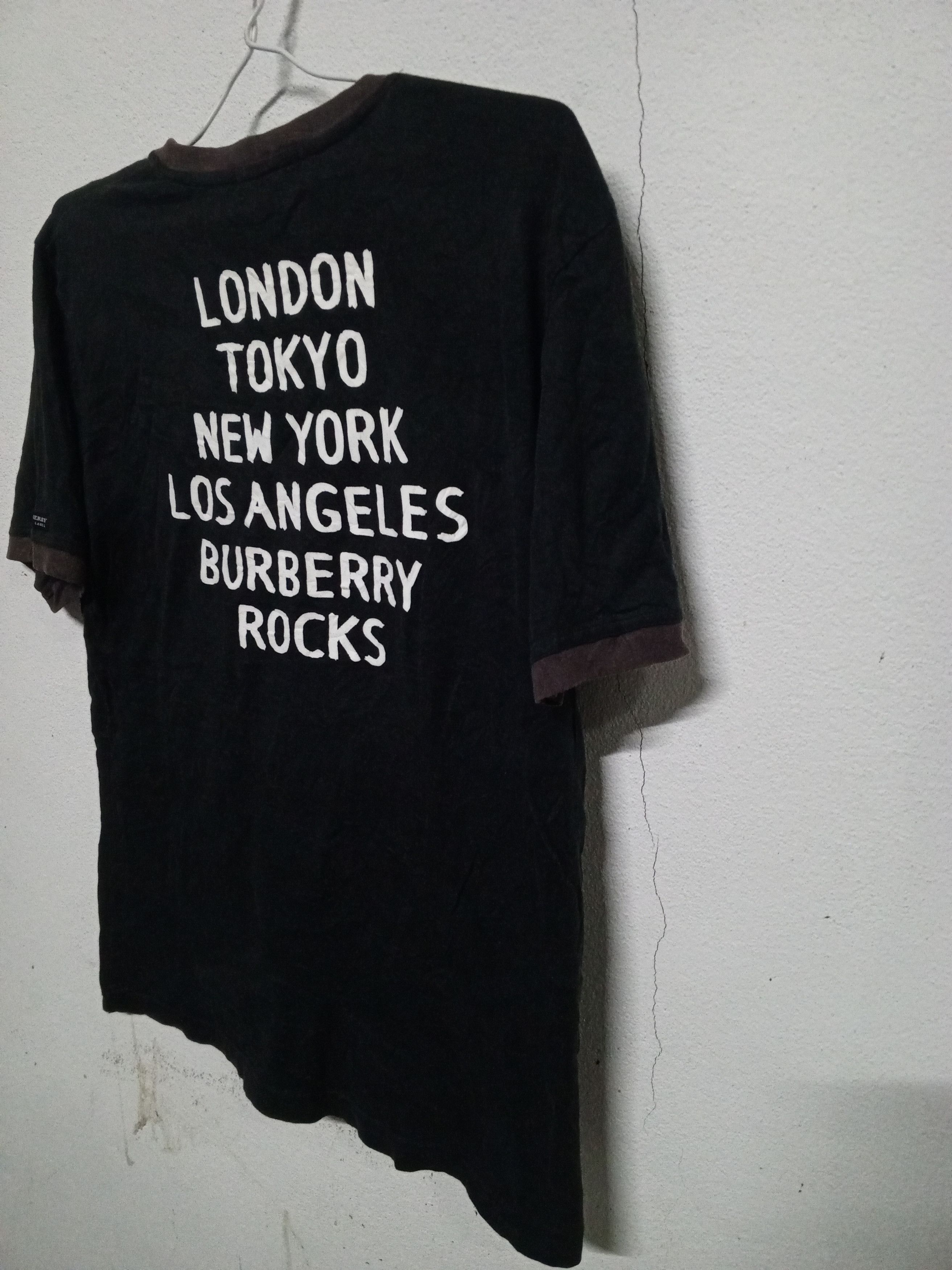 Burberry Prorsum Burberry black label t-shirt Size US M / EU 48-50 / 2 - 8 Thumbnail