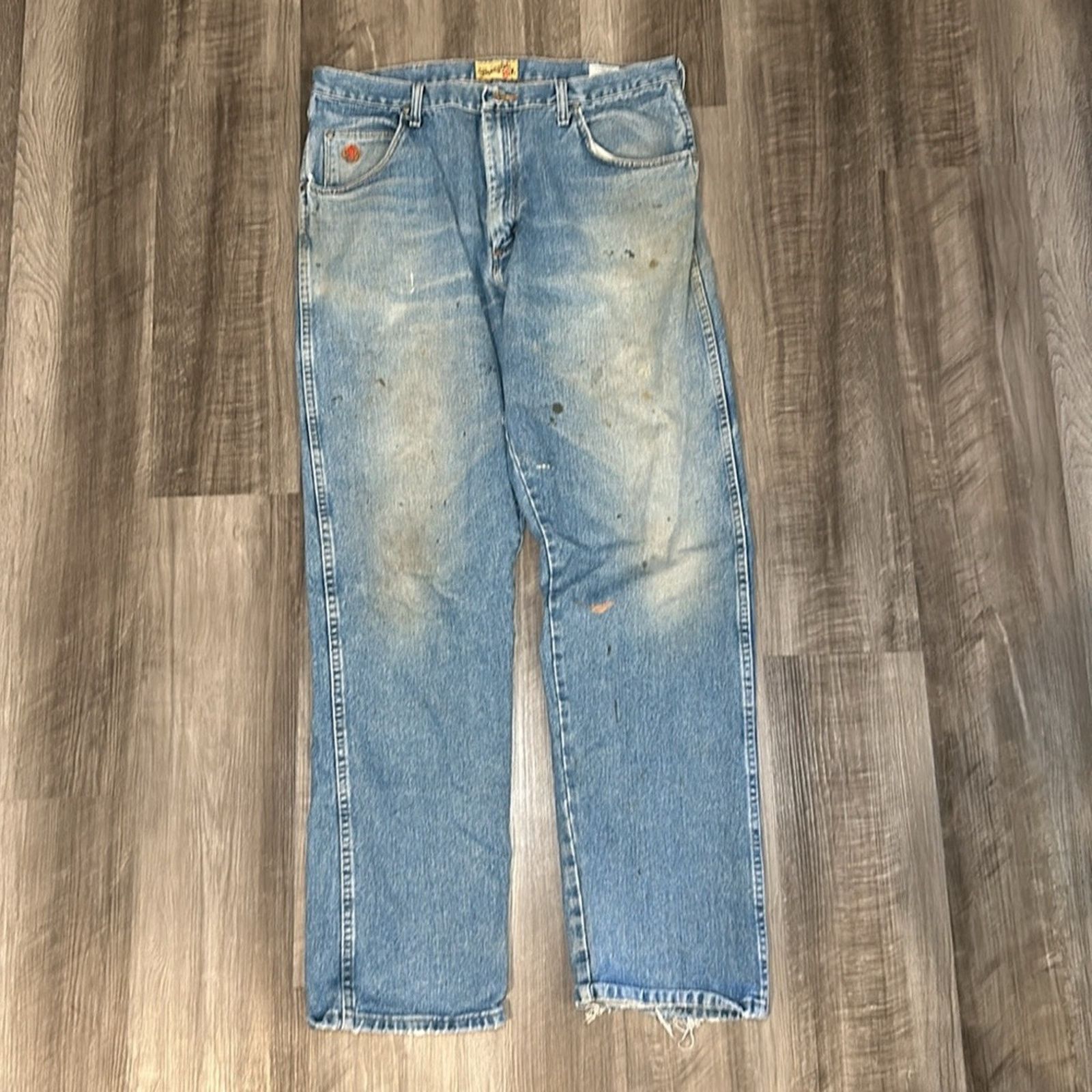 Wrangler Wrangler 20X Original Fit Painters Work Jeans - 38x34 Size US 38 / EU 54 - 2 Thumbnail