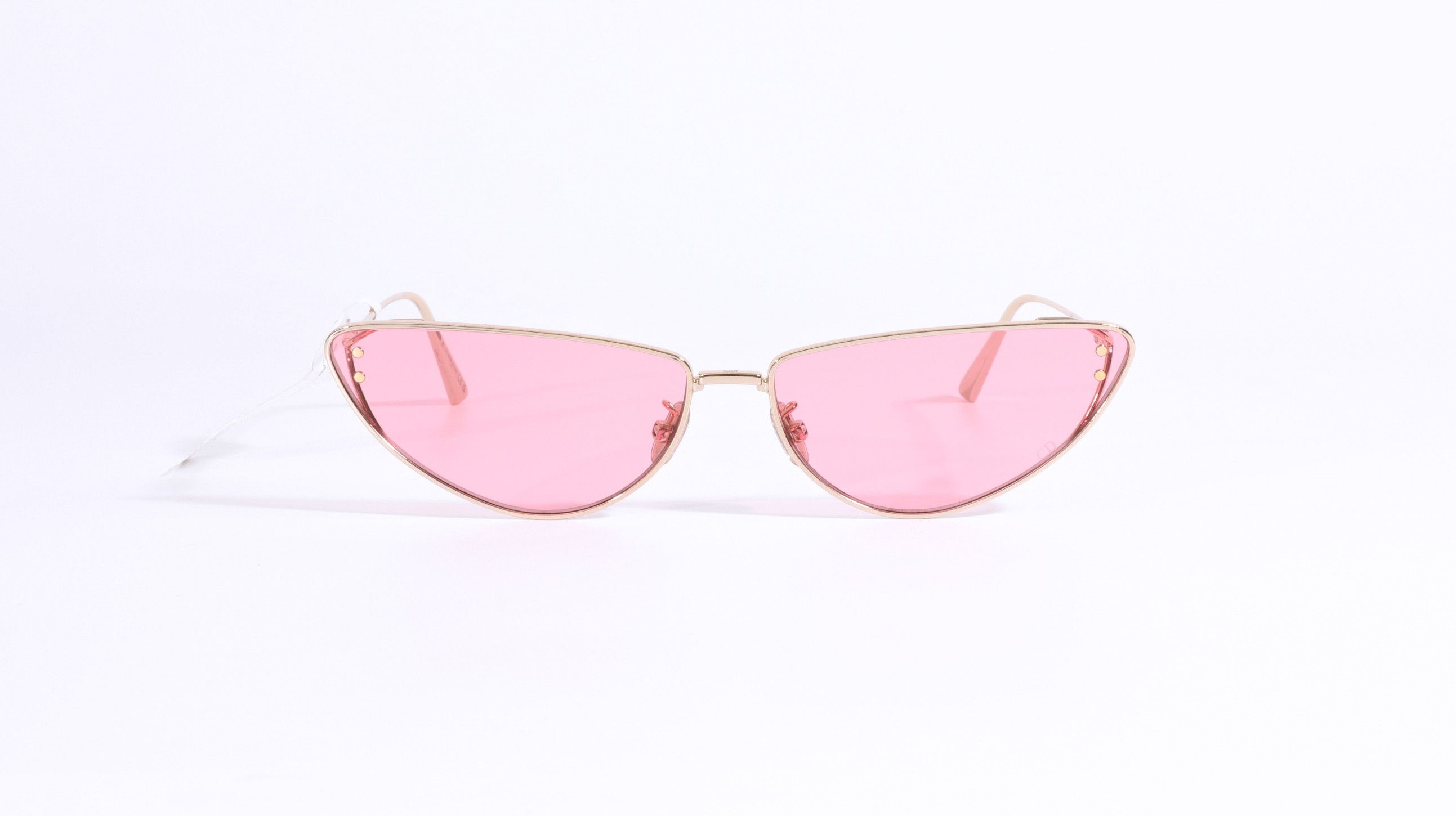 Dior NEW $490 DIOR MissDior CatEye Gold Sunglasses Pink B1U B0N0 Size ONE SIZE - 5 Thumbnail