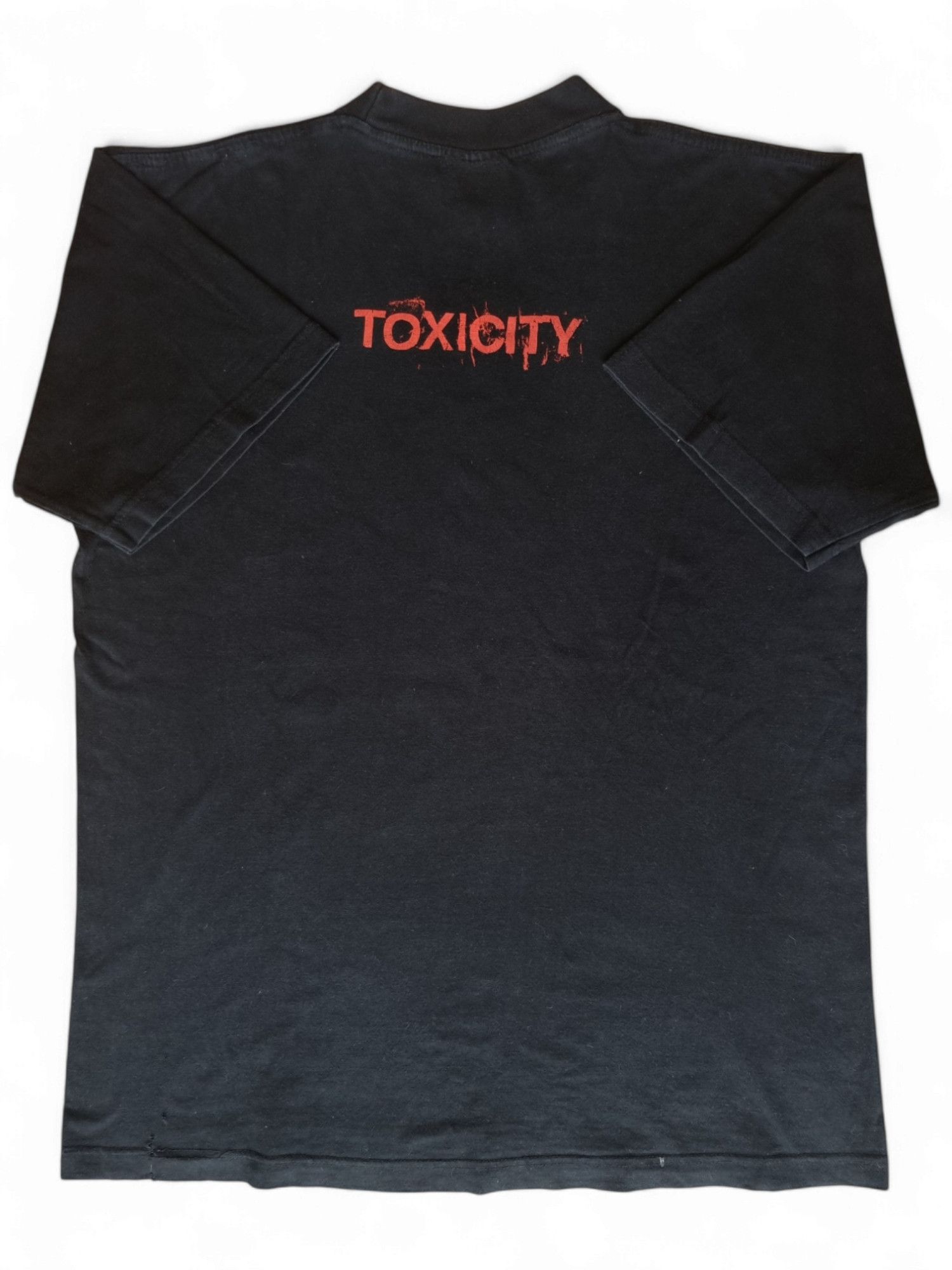 Band Tees Super Rare Vintage 2001 Rock Band "Toxicity" Merch Tee Size US M / EU 48-50 / 2 - 3 Thumbnail