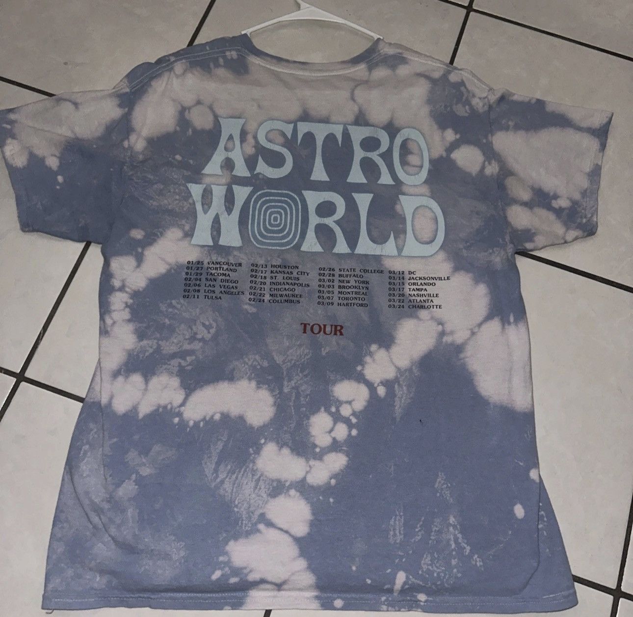 Other Travis Scott Astroworld Wish You Were Here Astronaut Tie Dye Size US M / EU 48-50 / 2 - 4 Thumbnail