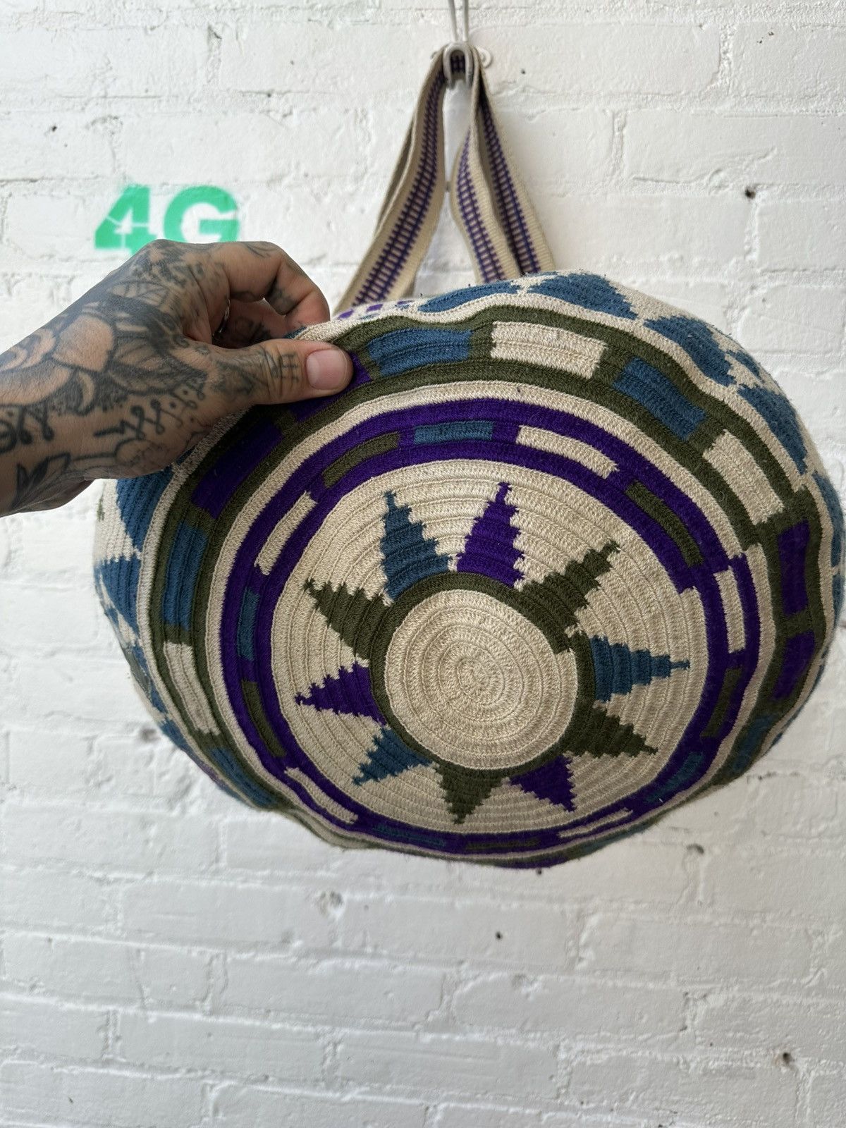 Chrome Hearts Chrome Hearts JUMBO XXXL Cross Patch Flood Guanabana Bag new Size ONE SIZE - 5 Thumbnail