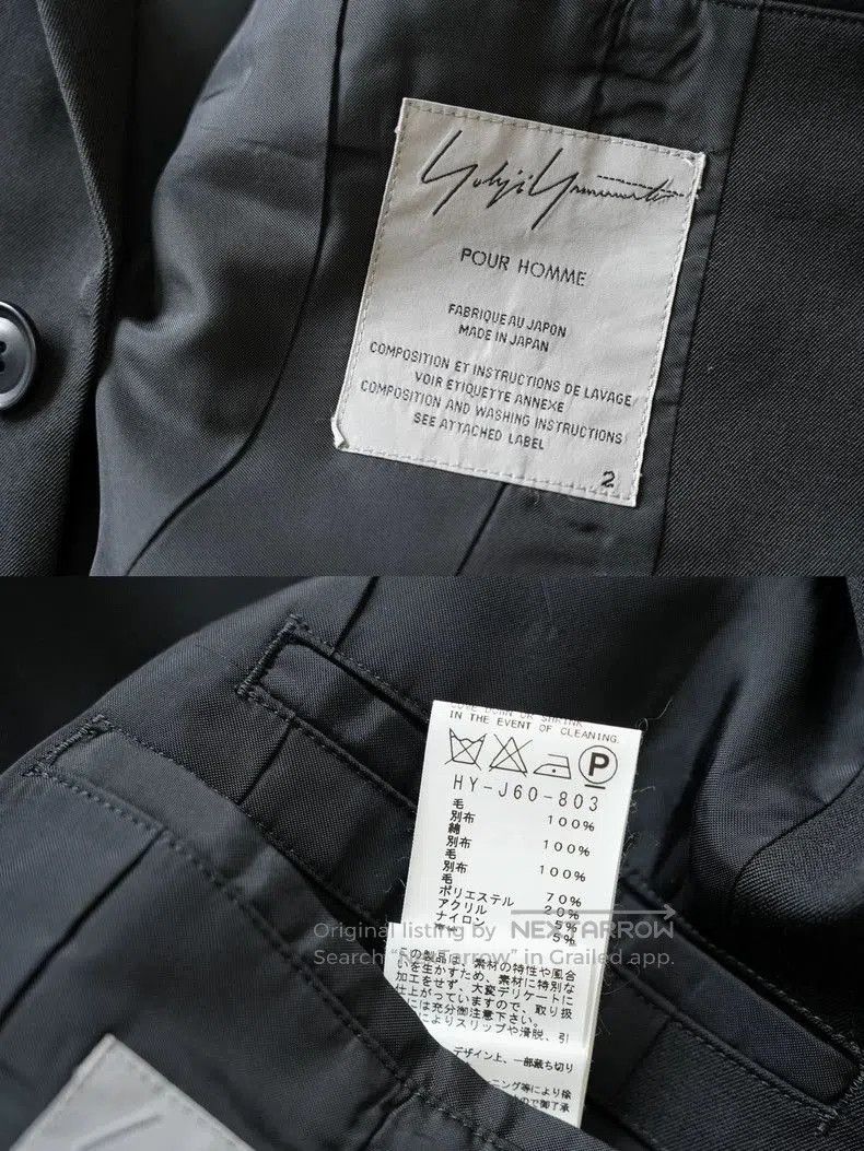 Yohji Yamamoto Yohji Yamamoto Knitted Patchwork Jacket. Size US M / EU 48-50 / 2 - 8 Thumbnail
