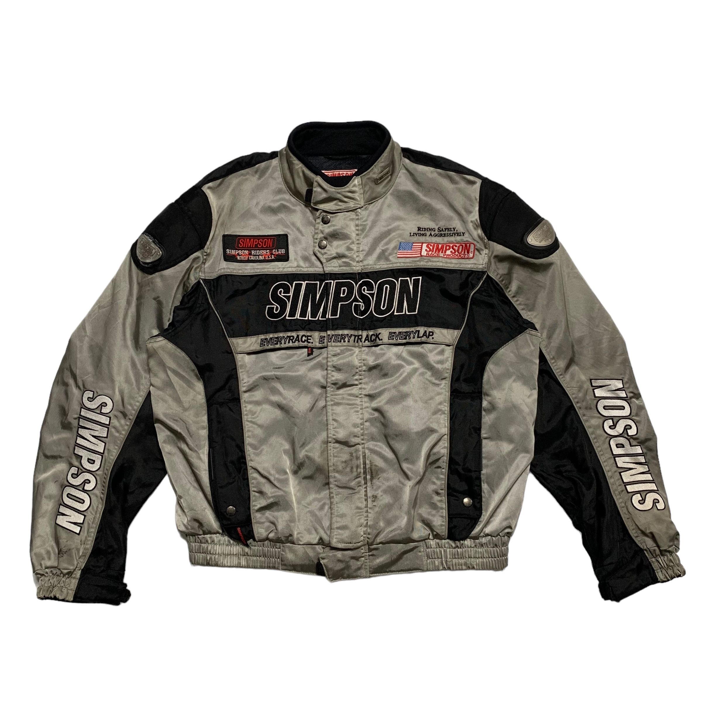 Sports Specialties Simpson Big Logo Motorcycle Riding Jacket Size US XL / EU 56 / 4 - 1 Thumbnail