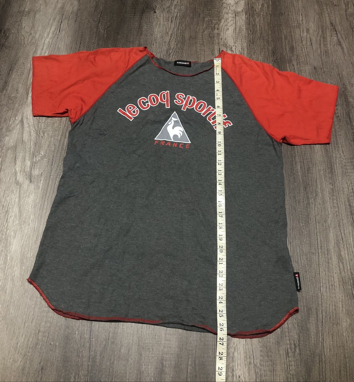 Le Coq Sportif × Vintage Vintage Lecoq Sportif France Tee Shirt Size US L / EU 52-54 / 3 - 3 Thumbnail