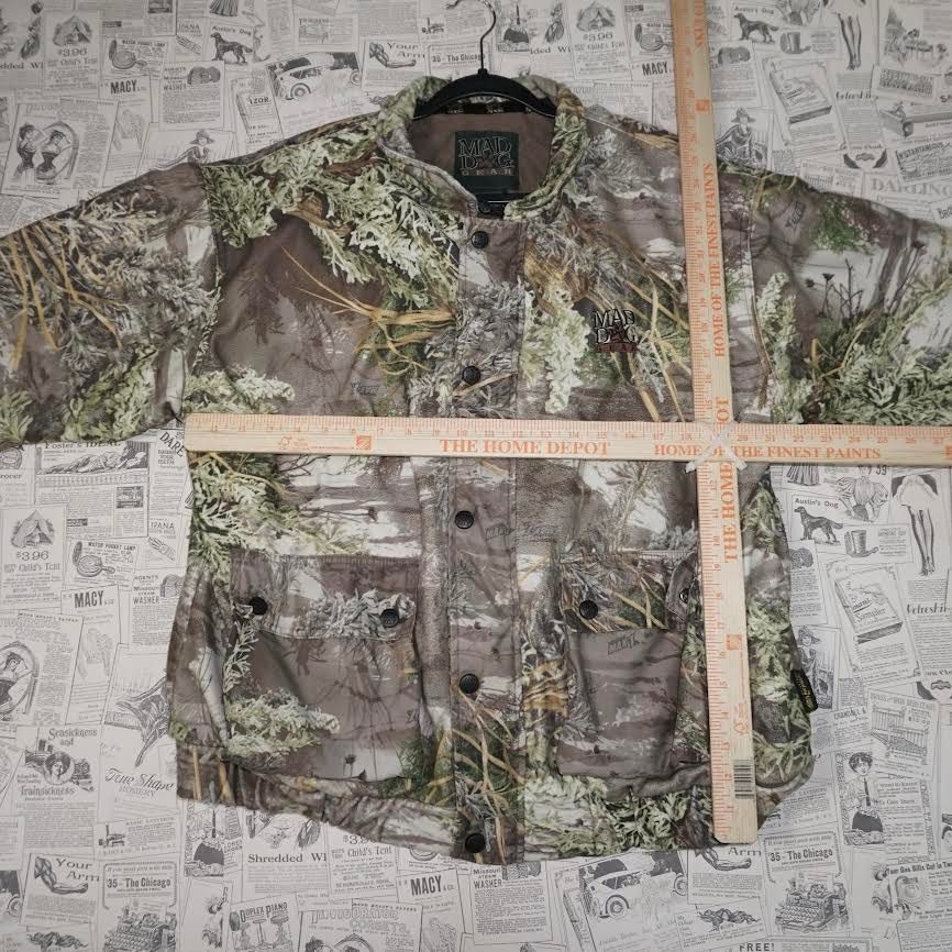 Vintage L - Vintage / Y2K RealTree Huntin Camo Embroidered 3M Jacket Size US L / EU 52-54 / 3 - 1 Thumbnail