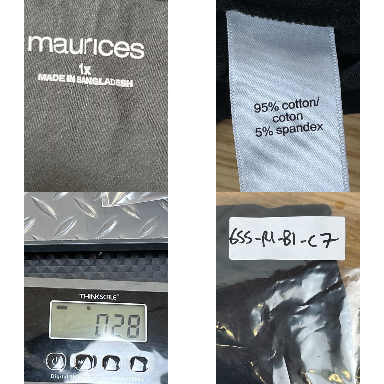 Vintage Maurices Tank Top Womens 1X Black Pullover Sleeveless V Neck Casual Comfort Shirt Adults 1X Black Tank Womens VSN? Size XL / US 12-14 / IT 48-50 - 8 Thumbnail