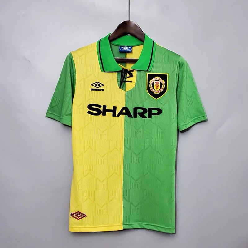 David Beckham Retro Vintage Manchester United Jersey Bootleg / Rare Jersey Size US XL / EU 56 / 4 - 6 Thumbnail