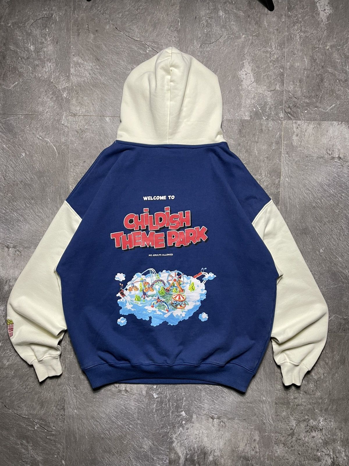 CHILDS Childish Hoodie Baggy Boxy TGF Park Skate Gang Style Y2K Sk8 Size US M / EU 48-50 / 2 - 5 Thumbnail