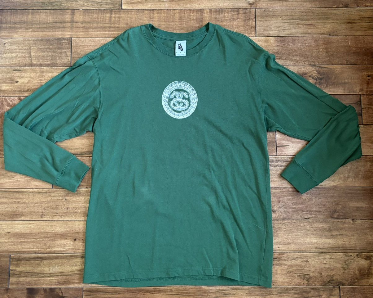 Nike × Stussy Stussy Nike International Long Sleeve Size US M / EU 48-50 / 2 - 1 Thumbnail