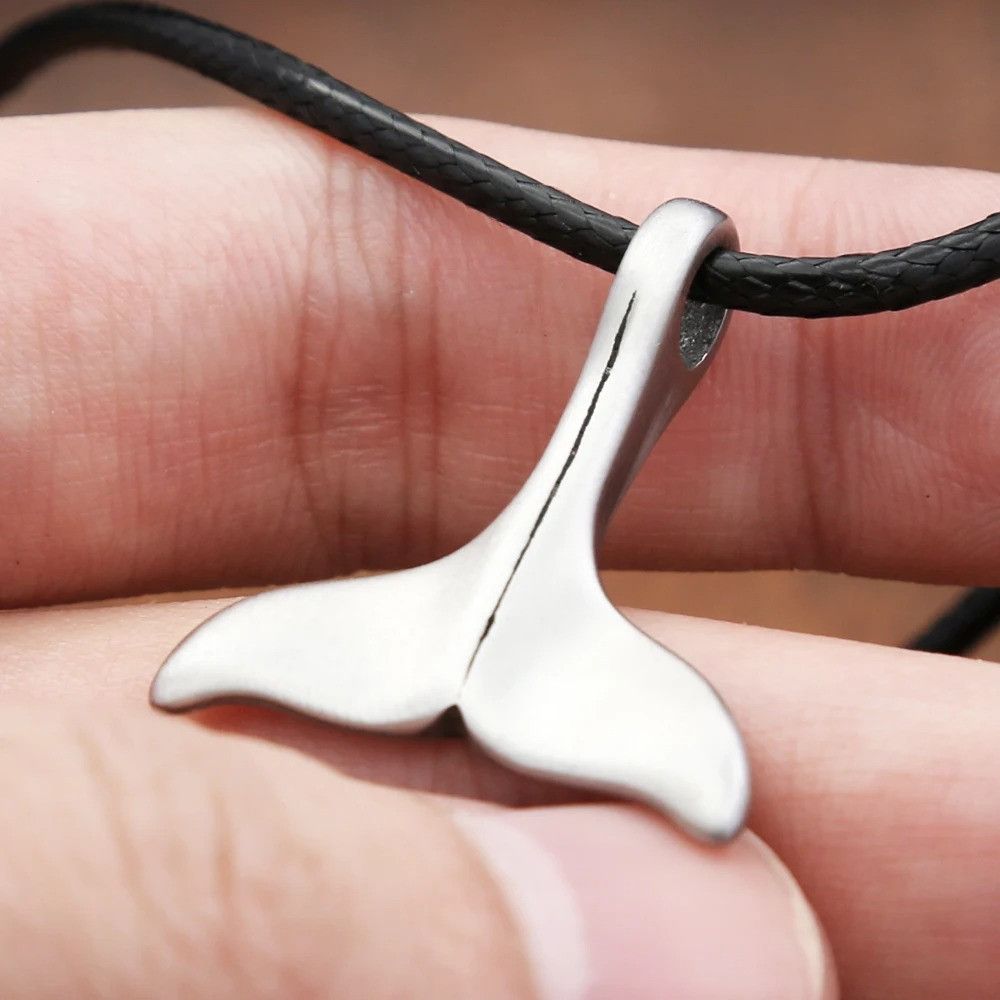 Other Whale Fish Tail Pendant Necklace Size ONE SIZE - 1 Thumbnail