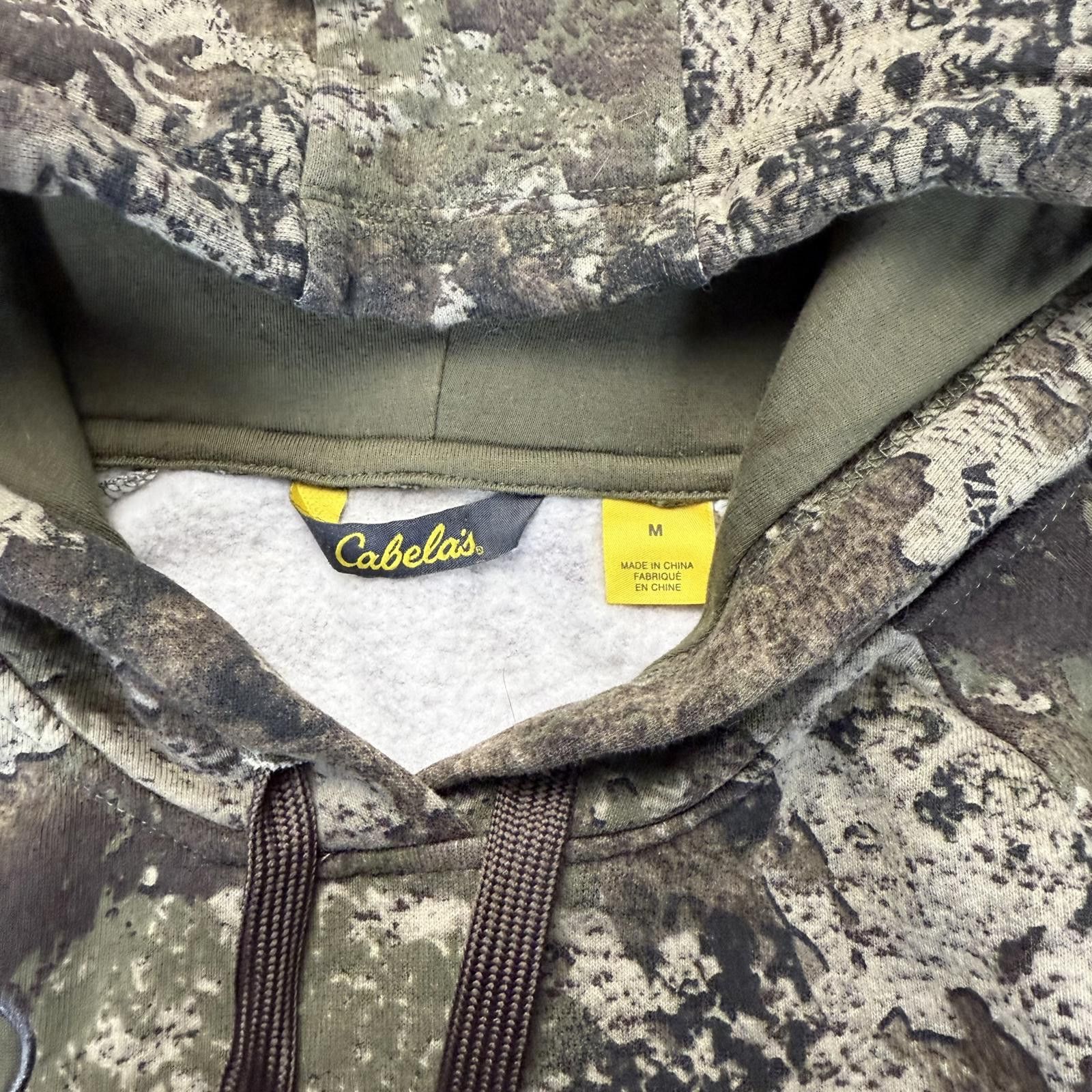 Cabelas Cabela’s Camo Pullover Hoodie Mens Medium Size US M / EU 48-50 / 2 - 3 Thumbnail