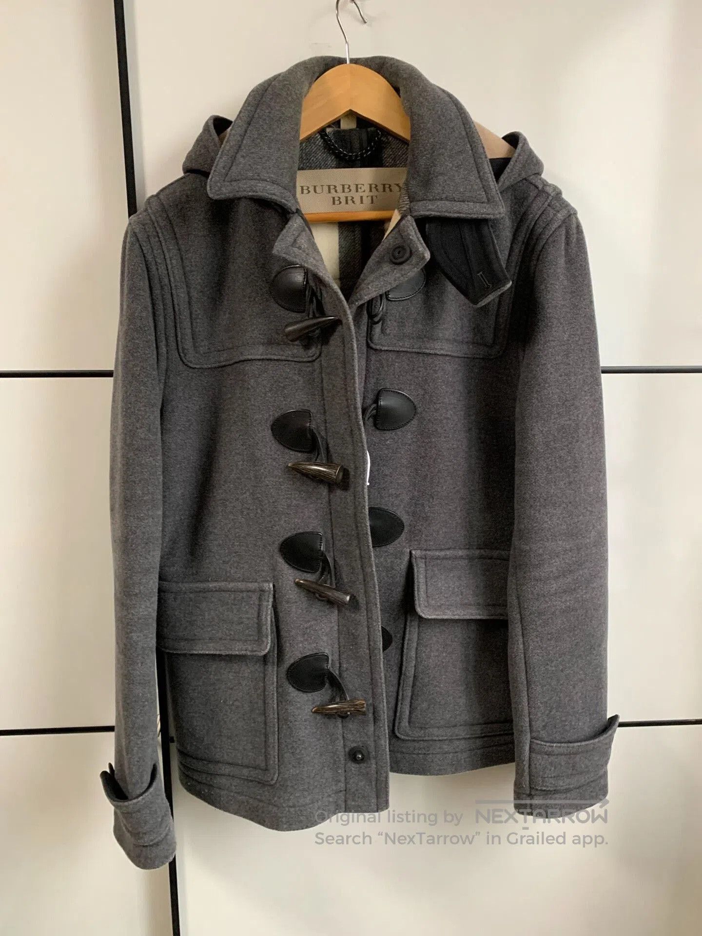 Burberry Burberry Brit Navy Peacoat | Grailed