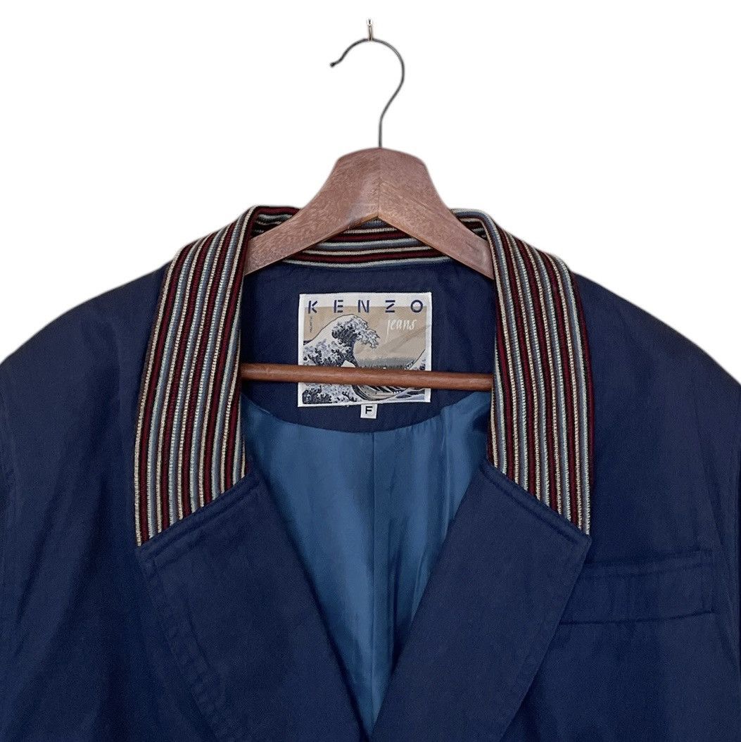 Kenzo × Vintage Vintage Brand Kenzo Crop Coat Jacket 1990s Size US M / EU 48-50 / 2 - 7 Thumbnail