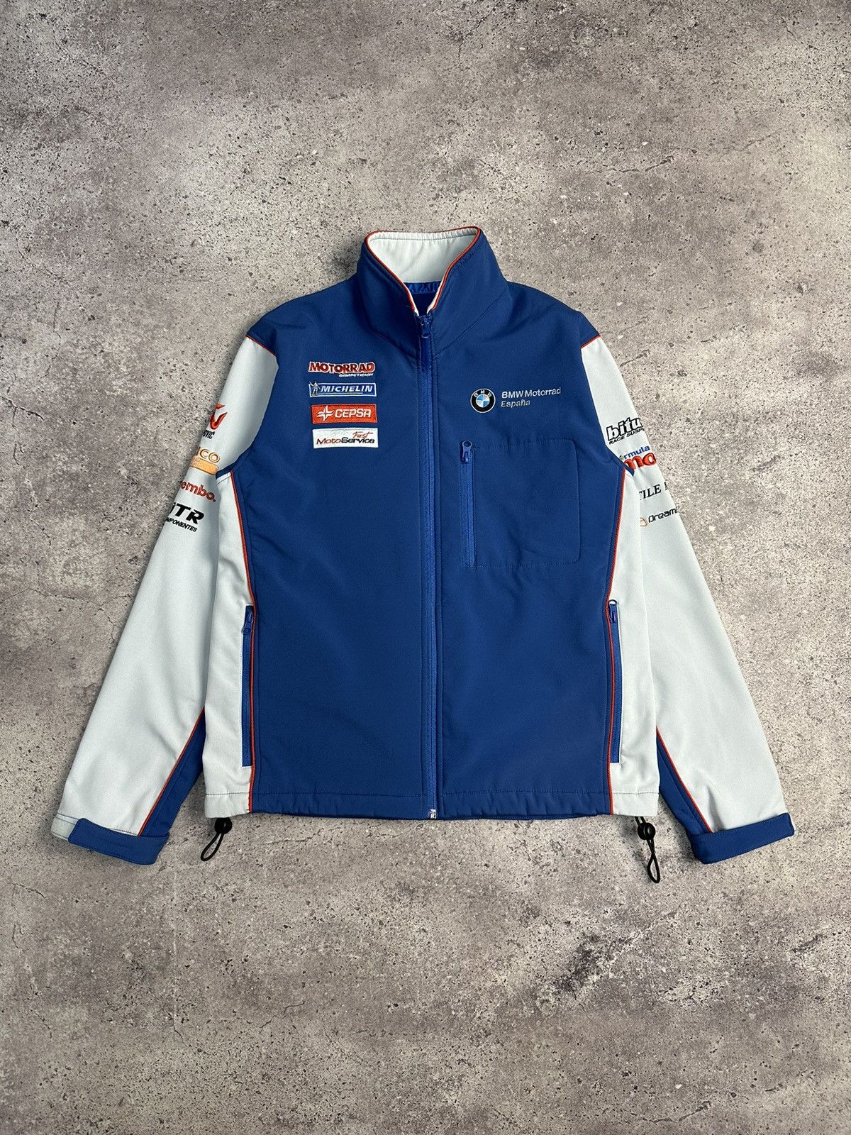 BMW Vintage BMW Motorrad Racing Jacket Y2K Streetwear Size US S / EU 44-46 / 1 - 9 Thumbnail