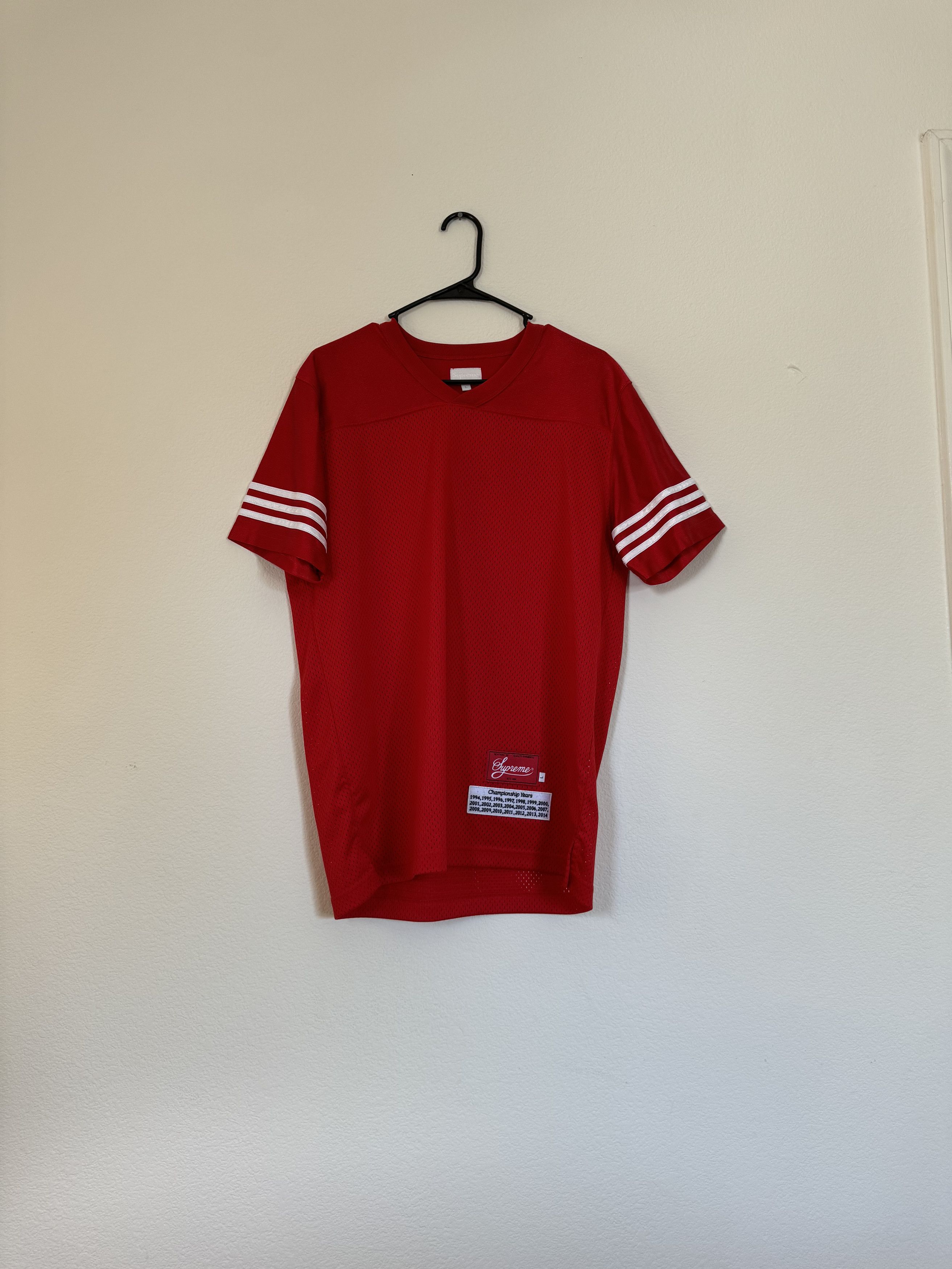 Supreme Supreme Championship Jersey SS14 RARE RED Size US L / EU 52-54 / 3 - 2 Thumbnail