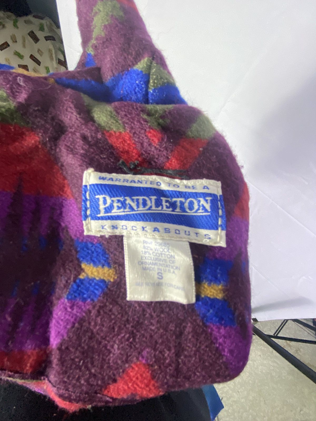 Pendleton Vintage pendleton knockobouys size s native style jacket Size US XL / EU 56 / 4 - 4 Thumbnail