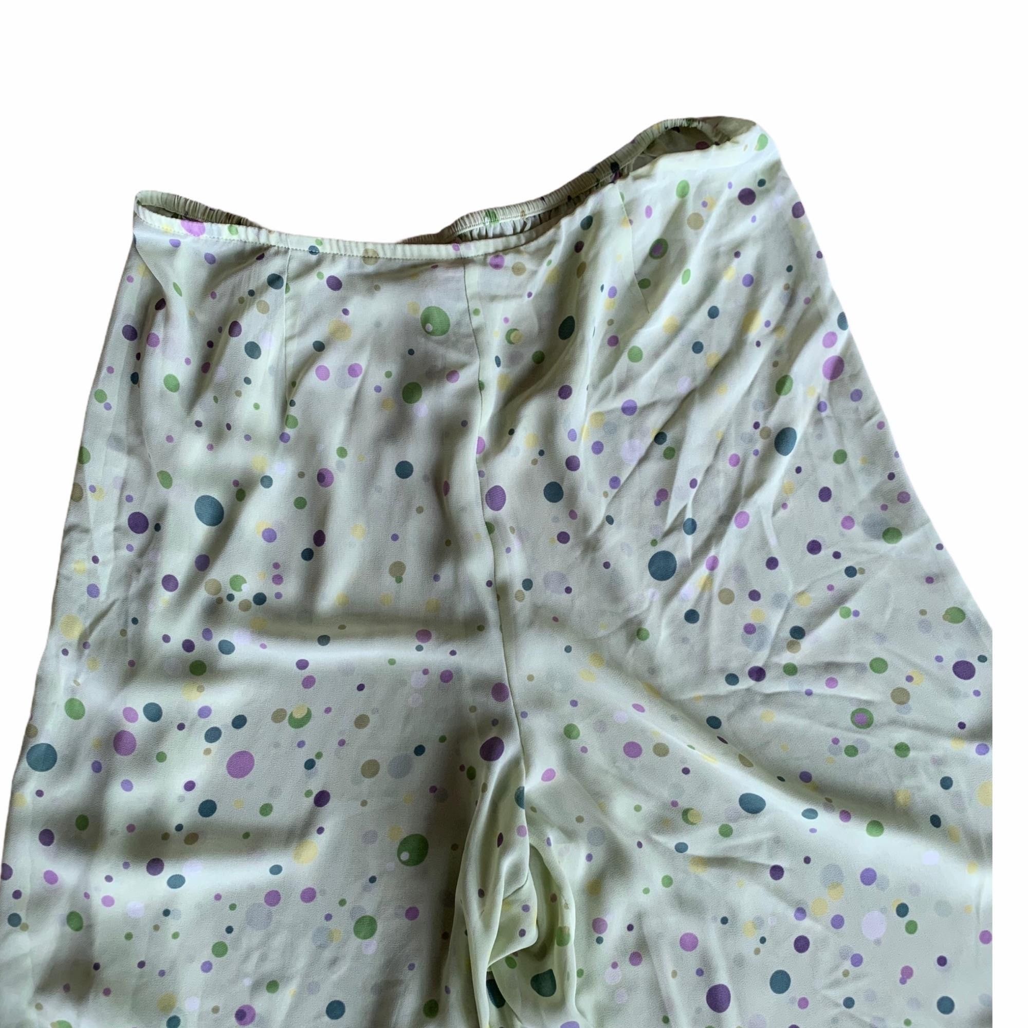 Victoria's Secret Vintage Victoria's Secret Sheer Polka Dot Pajama Set L Size L / US 10 / IT 46 - 8 Thumbnail