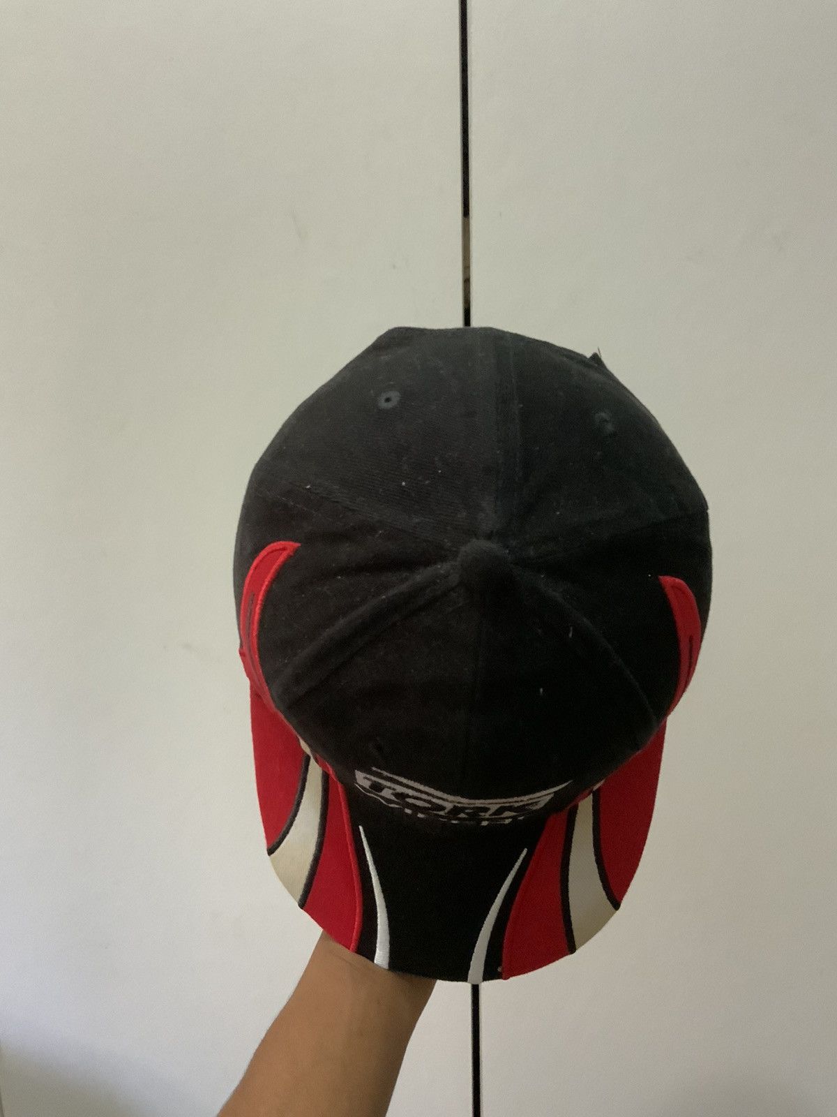 Japanese Brand Tork Wipers Flame Embroidered Hat Size ONE SIZE - 6 Thumbnail