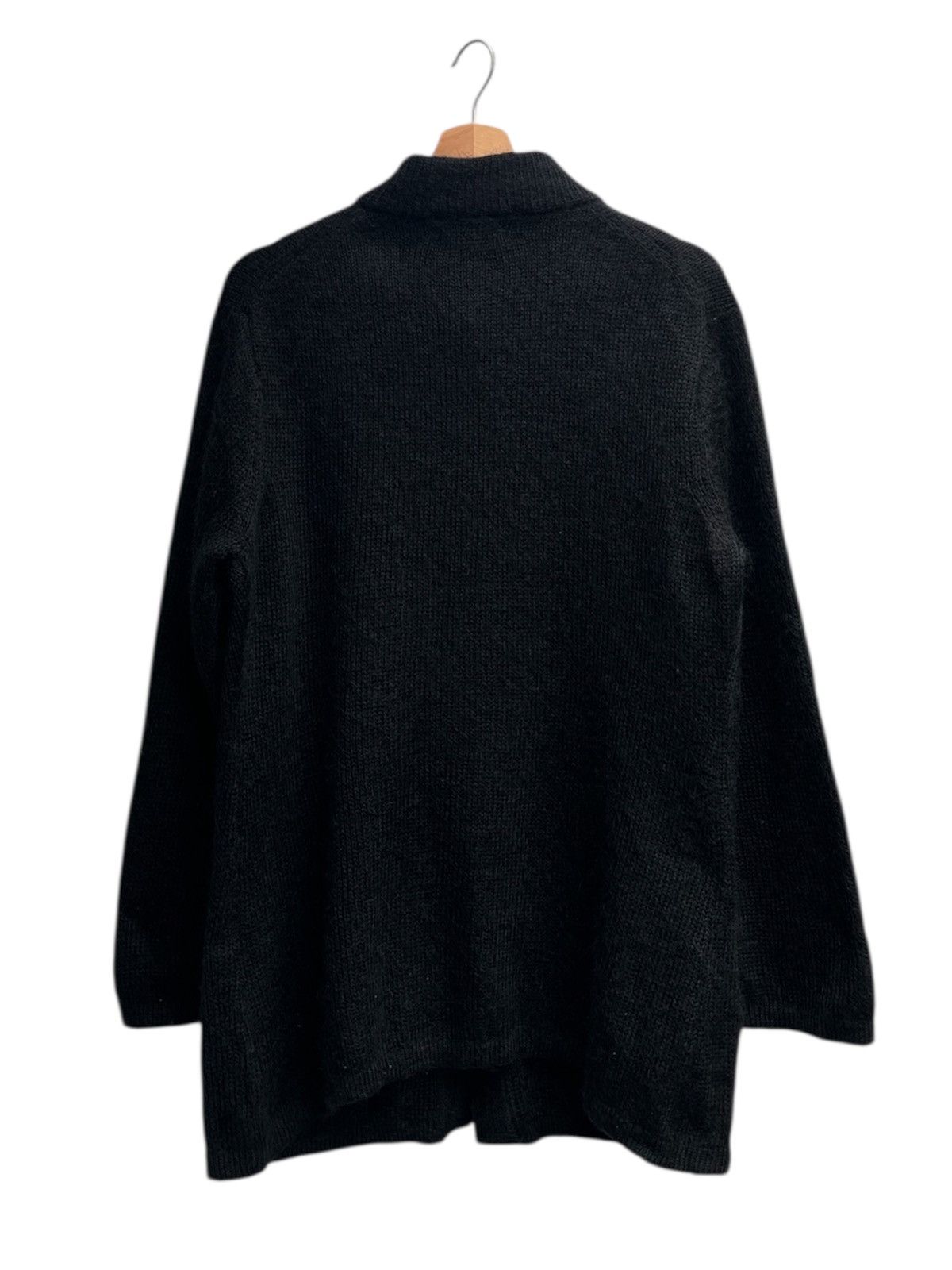 Vintage Esquire Mustache Mohair Sweater Jacket Size US L / EU 52-54 / 3 - 3 Thumbnail