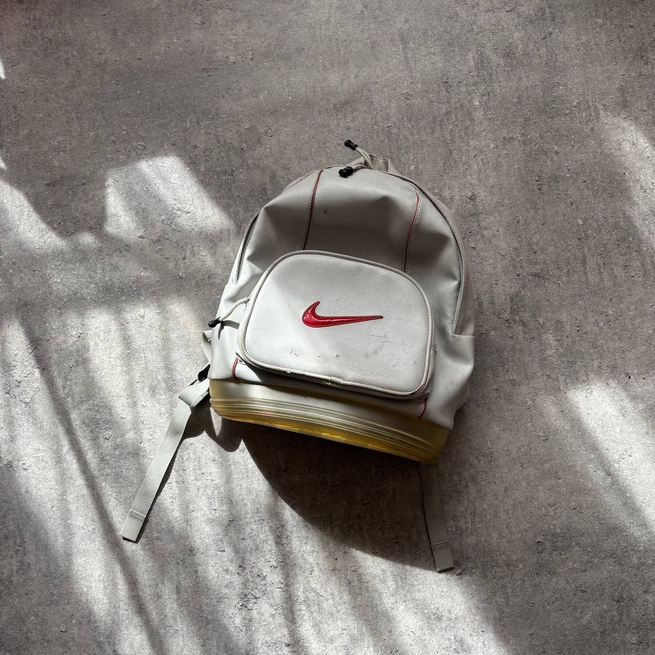 Nike Vintage Nike Leather Swoosh BackPack Air Max Size ONE SIZE - 1 Thumbnail
