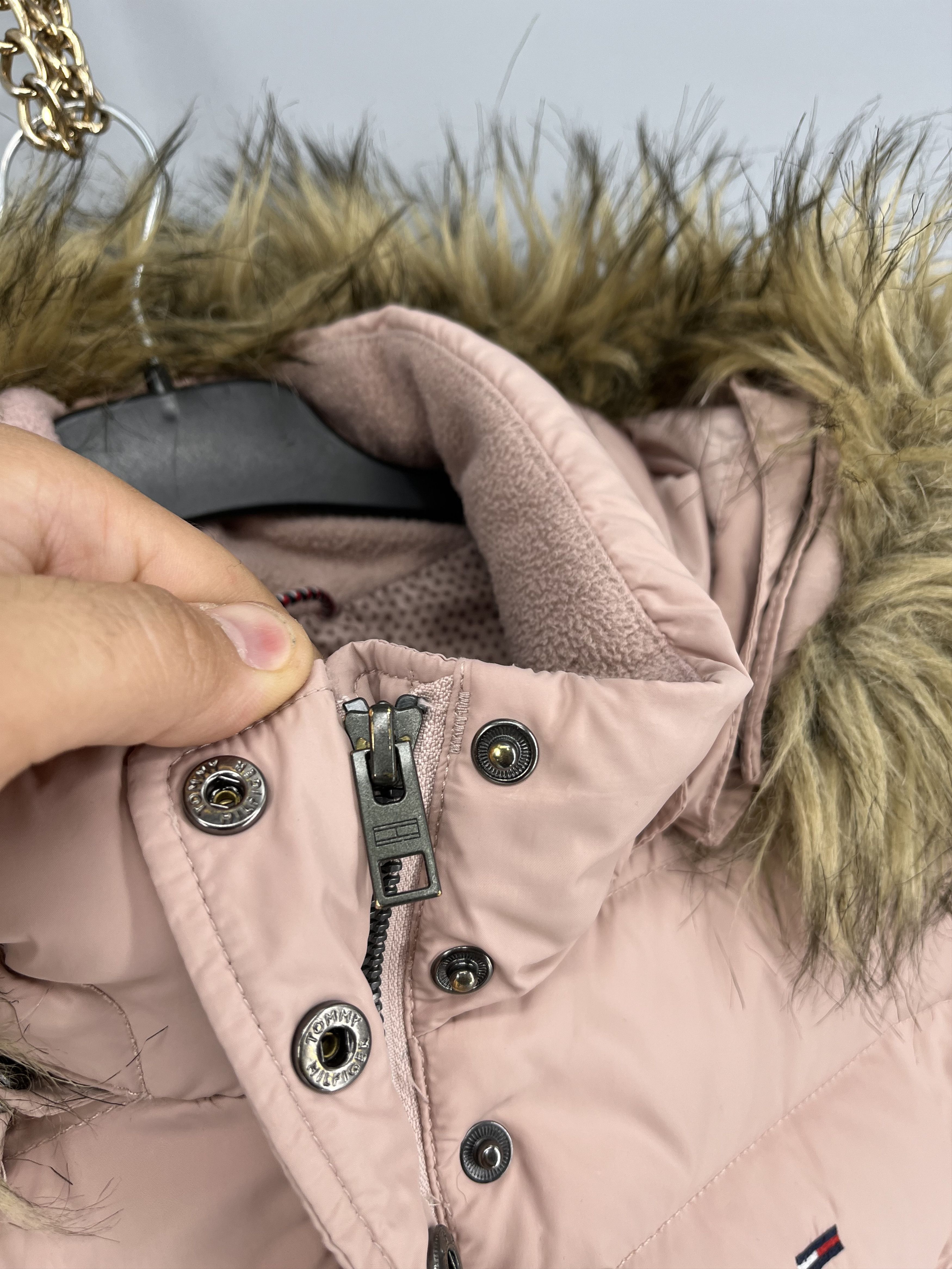 Tommy Hilfiger Coat Tommy Hilfiger Casual Puffer Jacket With Zip Hoodie Y2k Size M / US 6-8 / IT 42-44 - 10 Thumbnail